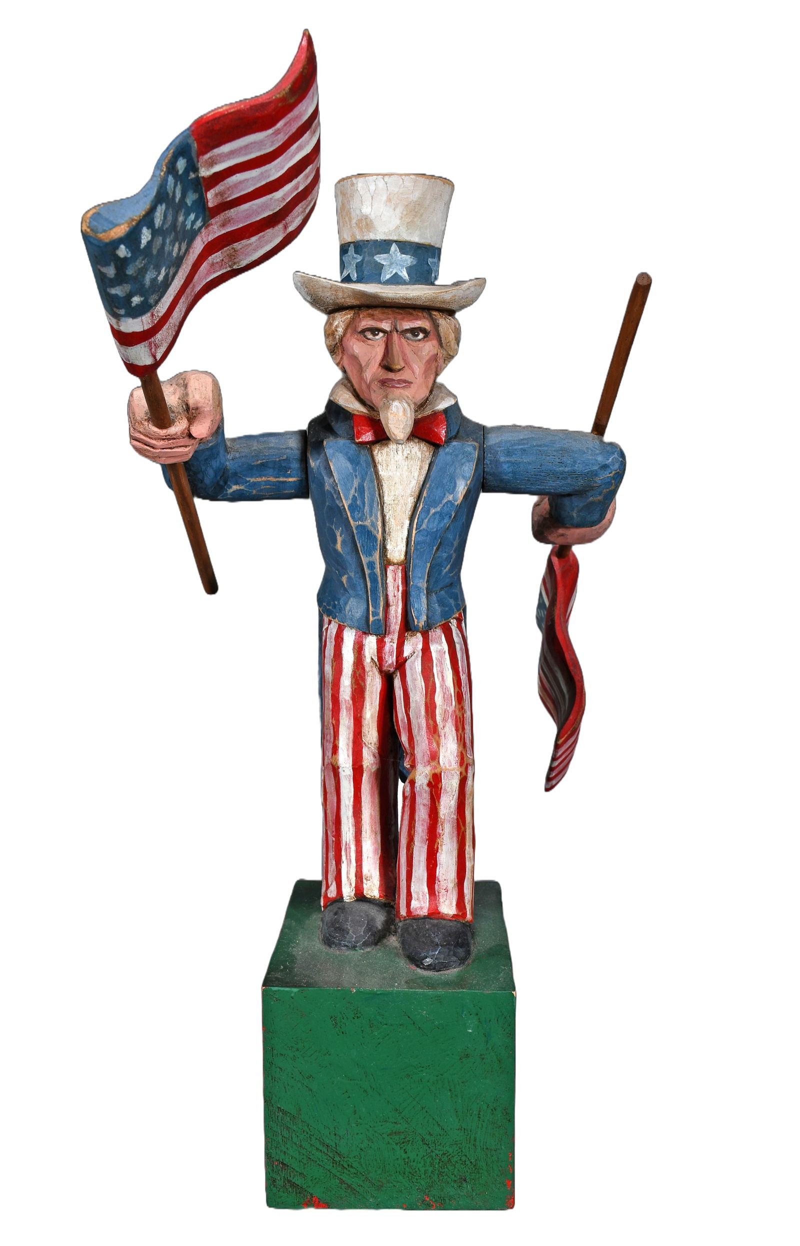 Jim A. Sheely. Uncle Sam Whirligig. (1 of 6)