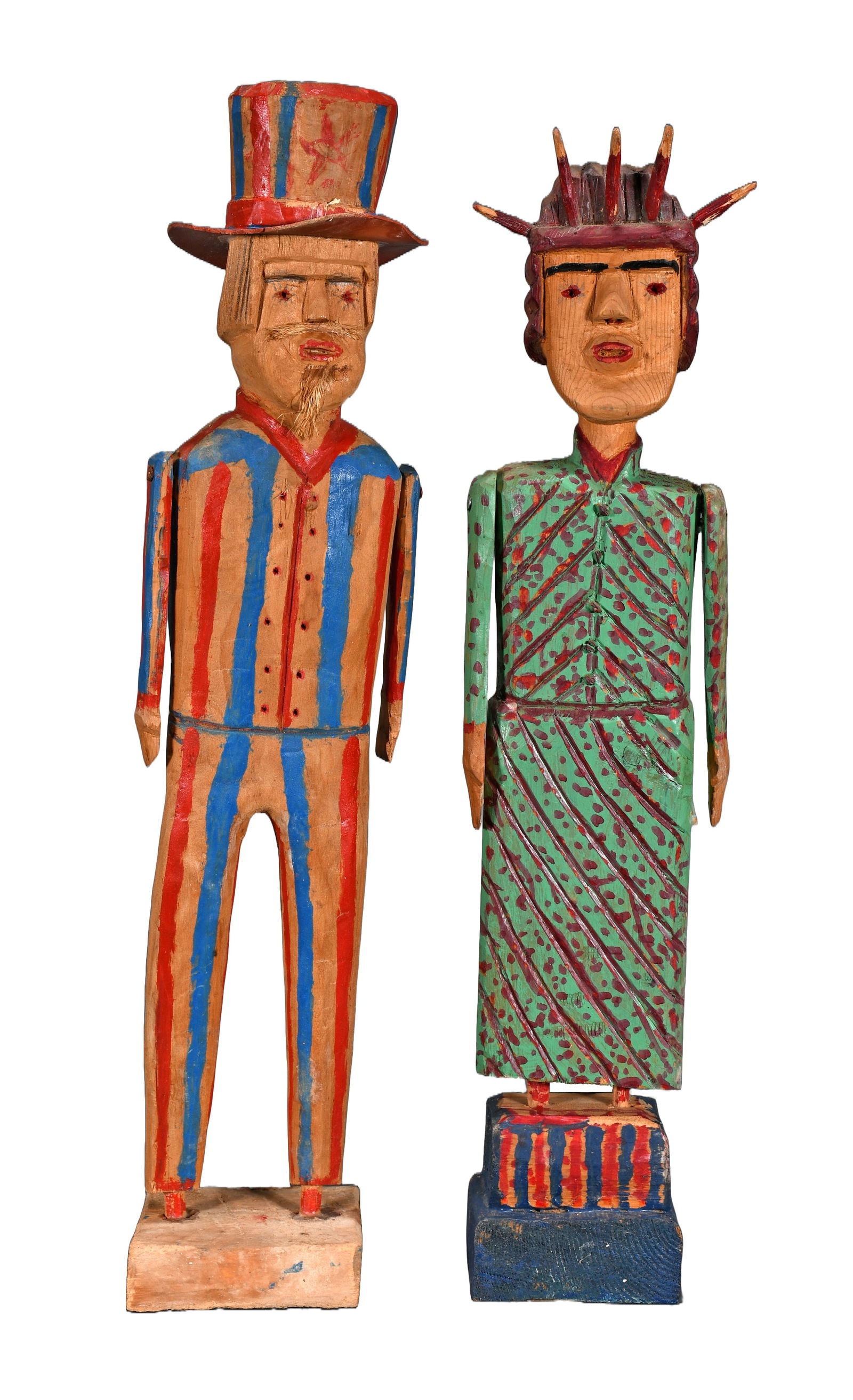 Carl McKenzie. Uncle Sam and Statue of Liberty. (1 of 5)