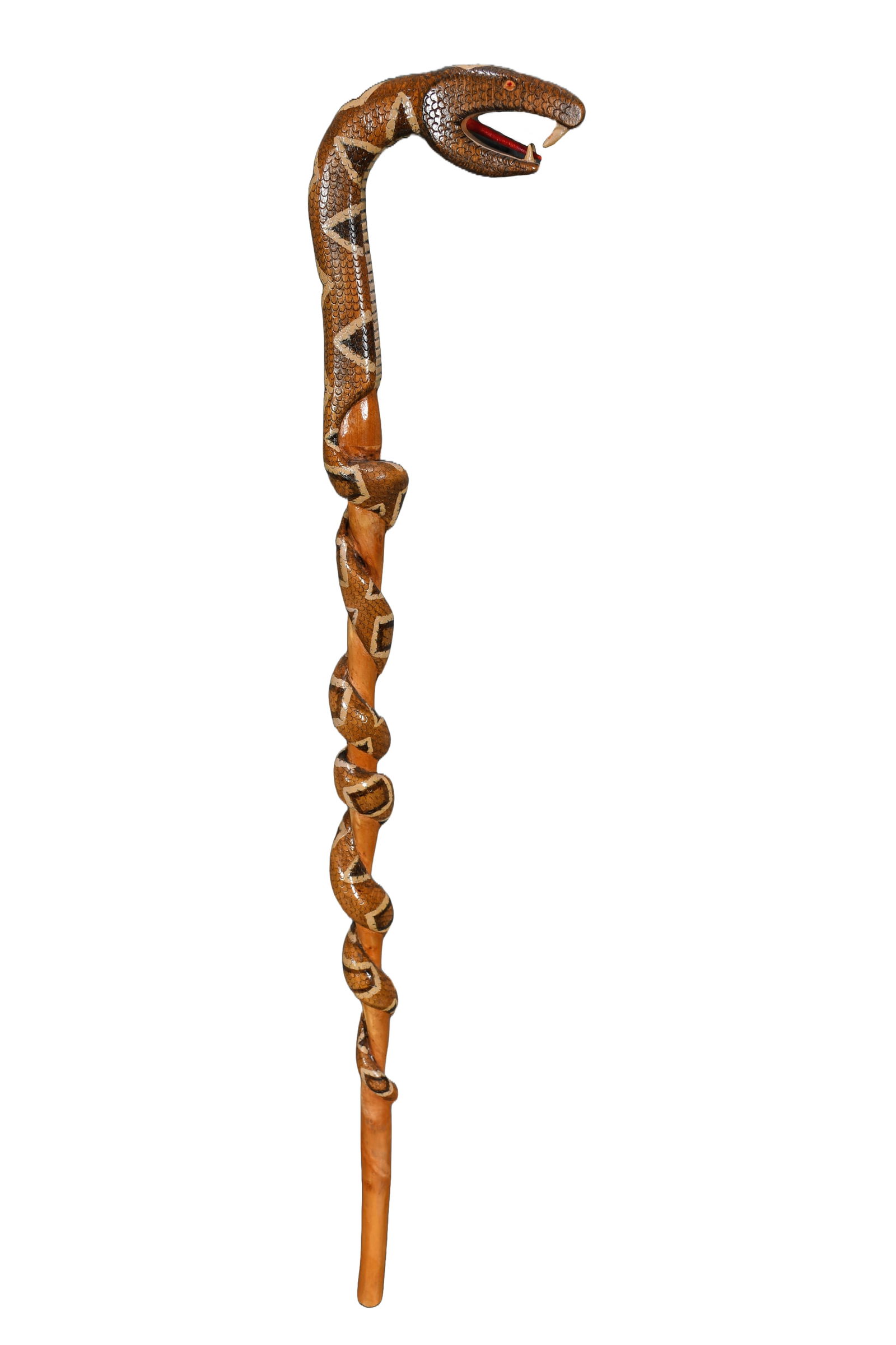 Ralph Buckwalter, Jr. Snake Cane. (1 of 4)