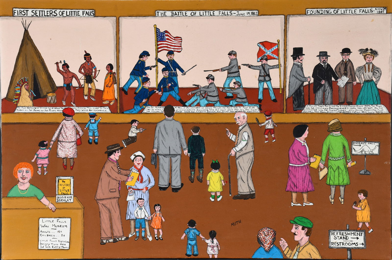 Marcia Muth.Little Falls Wax Museum. (1 of 4)