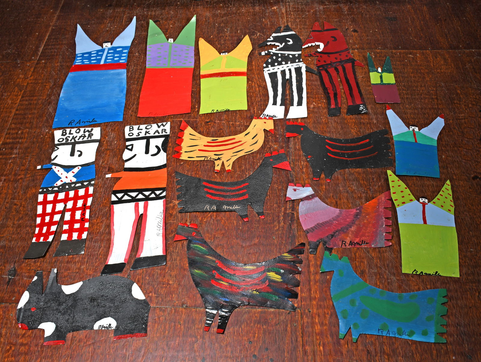 R.A. Miller. 16 Works. (1 of 3)