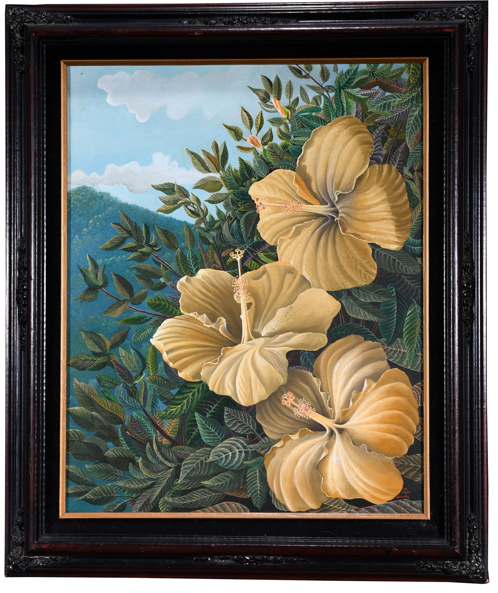 Julian Nemethy. Yellow Hibiscus. (1 of 4)