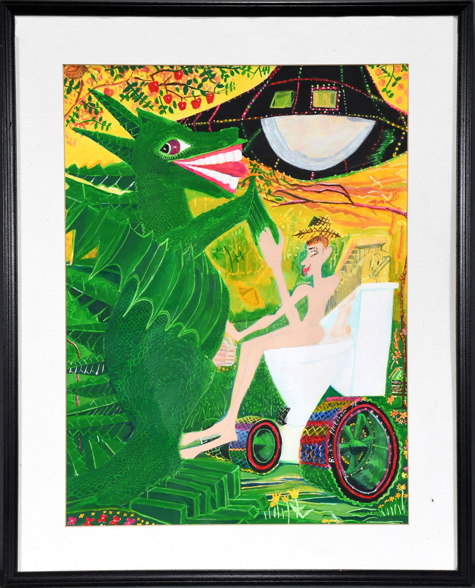 Ricky Needham. Green Dragon & Jet Powered Toilet. (1 of 2)