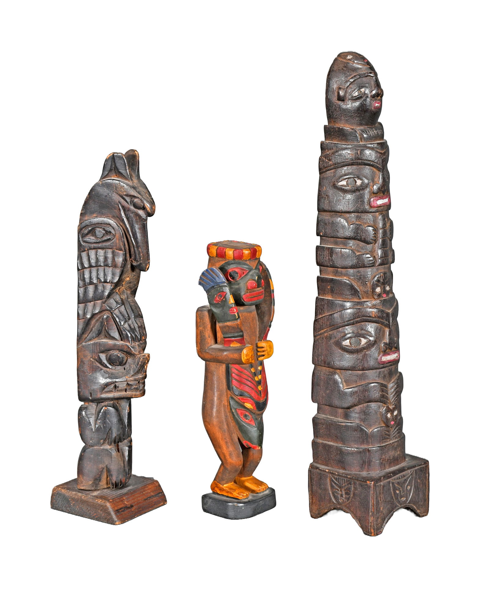 Anonymous Northwest Totems. (1 of 4)