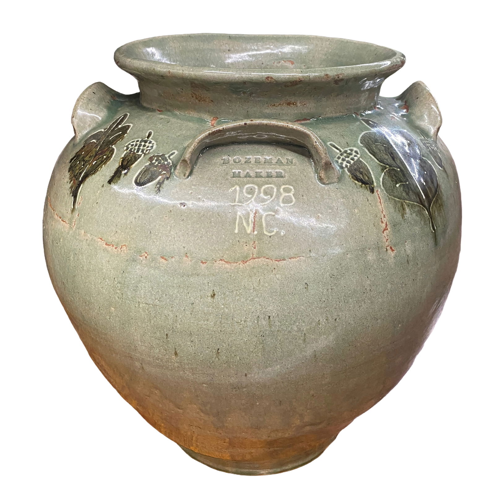 Jim Bozeman. 8-10 Gallon Noble Jar. (1 of 10)