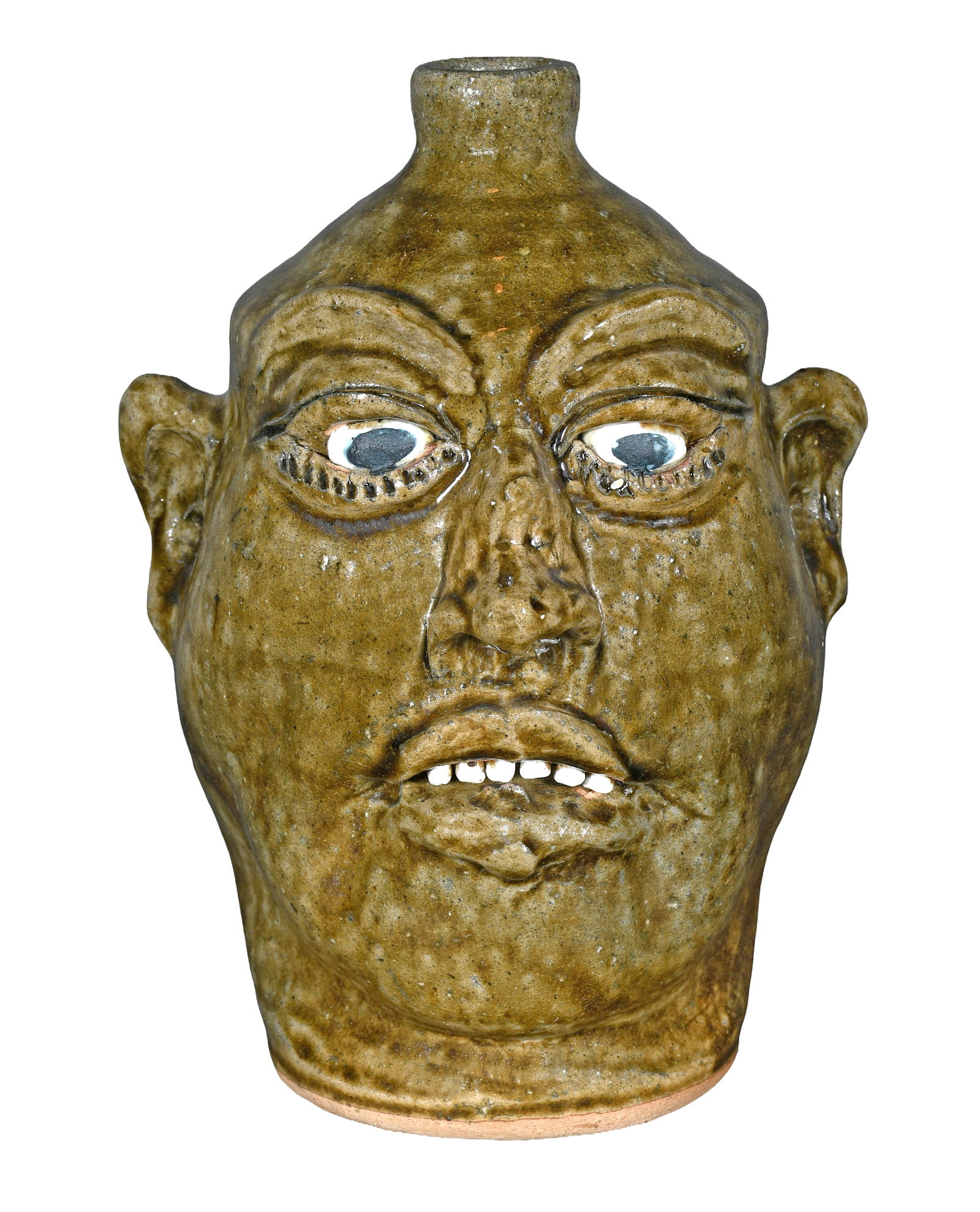 Lanier Meaders. 1988 Face Jug. (1 of 7)