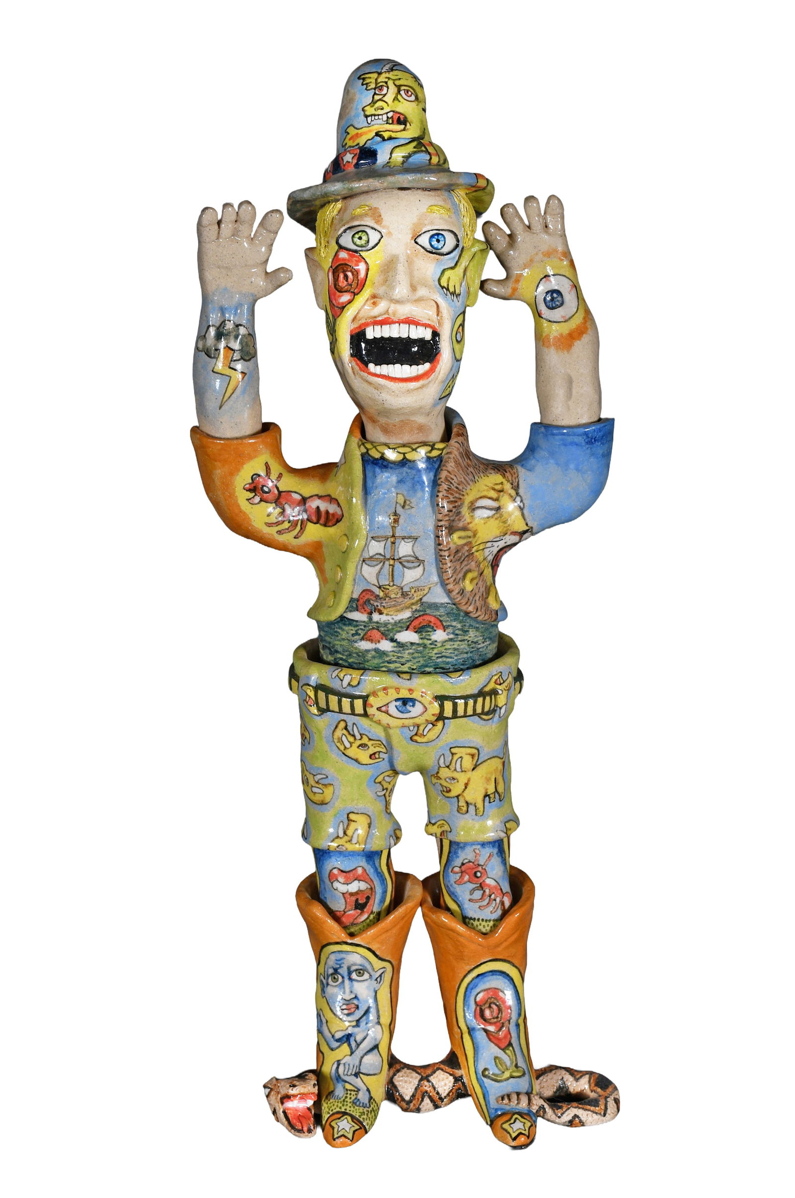 Stacy Lambert. Cowboy and Snake. (1 of 6)