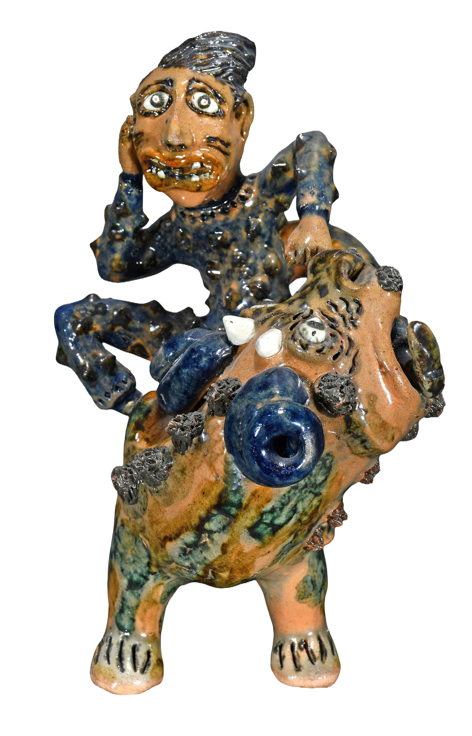 Billy Ray Hussey. Man and Devil Beast. (1 of 8)