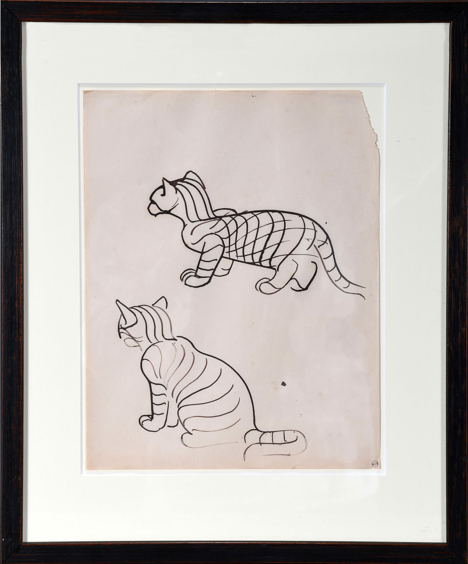 Walter Anderson. Two Cats. (1 of 8)