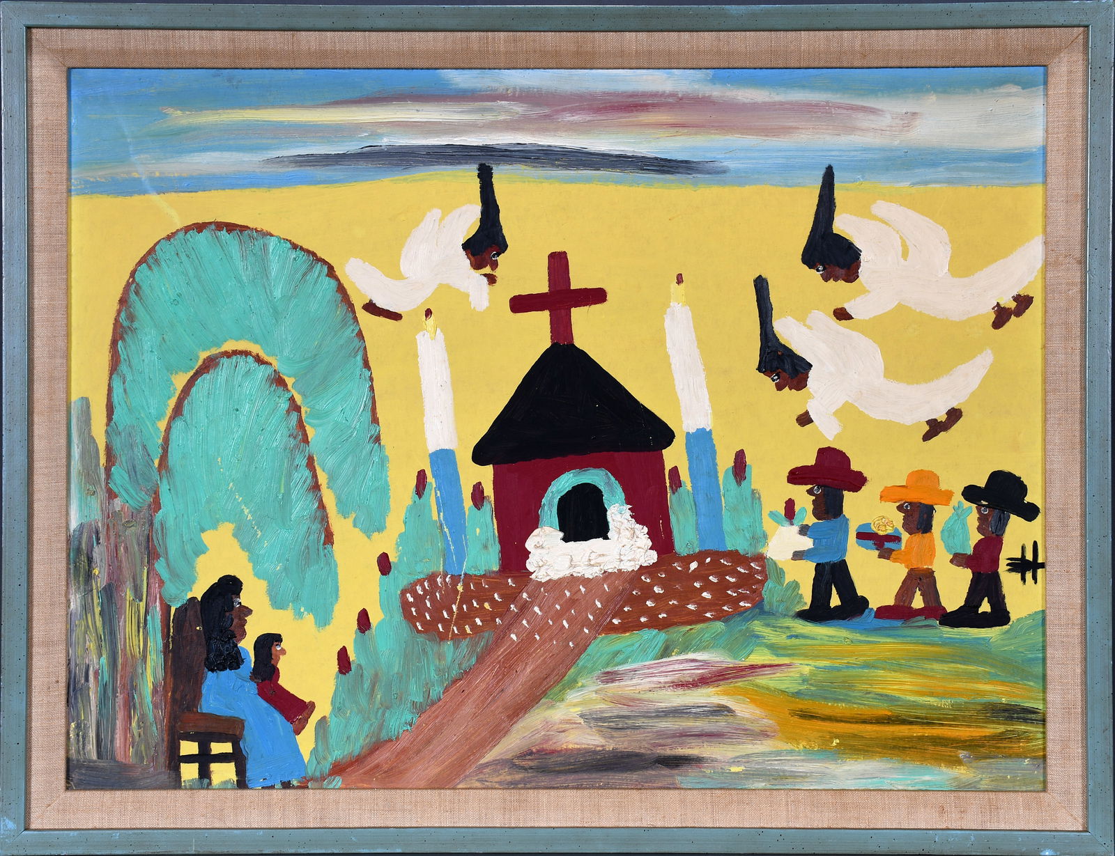 Clementine Hunter. Nativity Scene. (1 of 10)