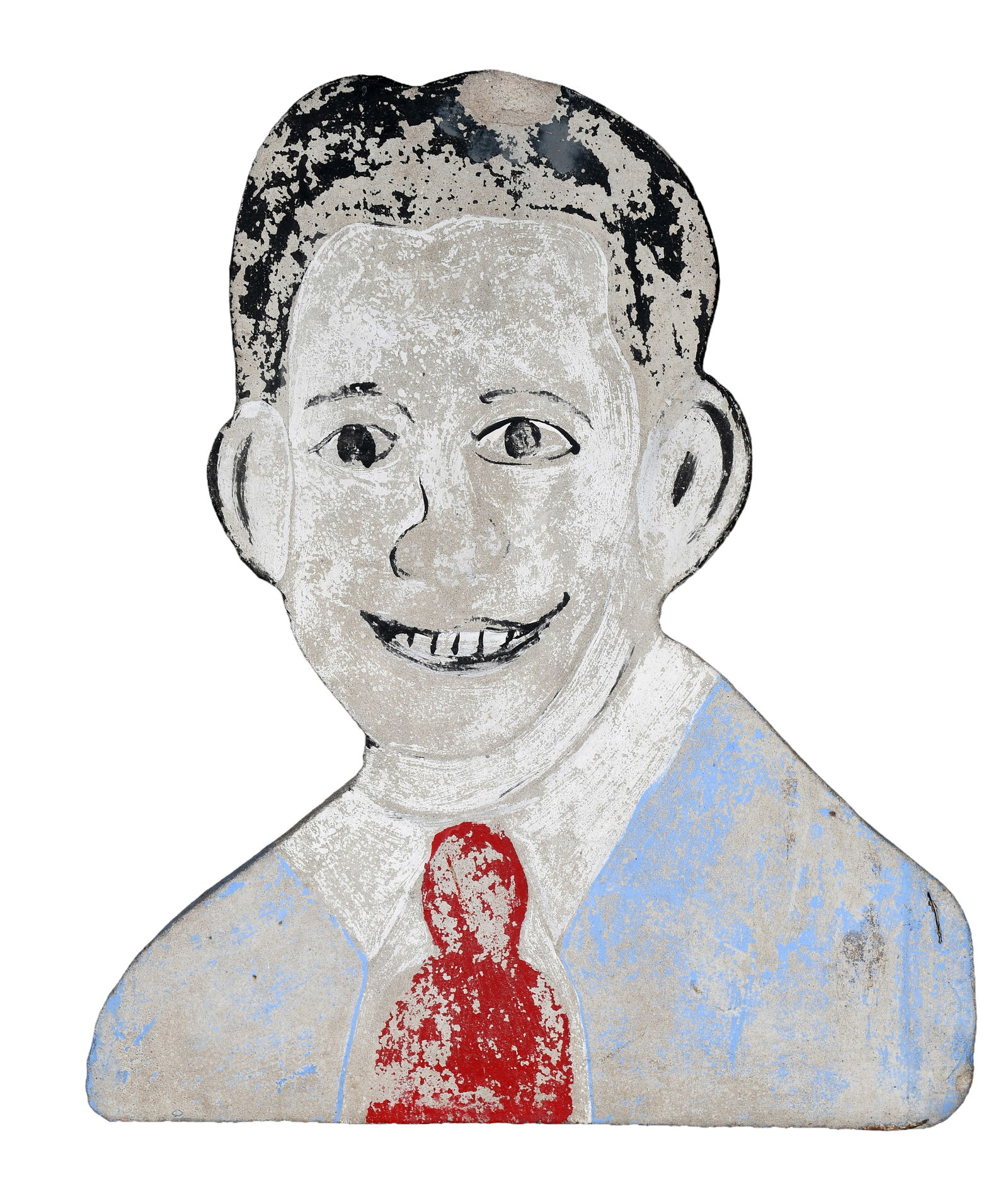 Howard Finster. Cement Self-Portrait, #530. (1 of 12)