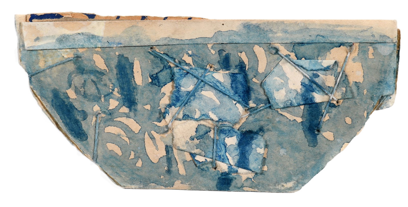 James Castle. Blue Bowl Construction. (1 of 9)