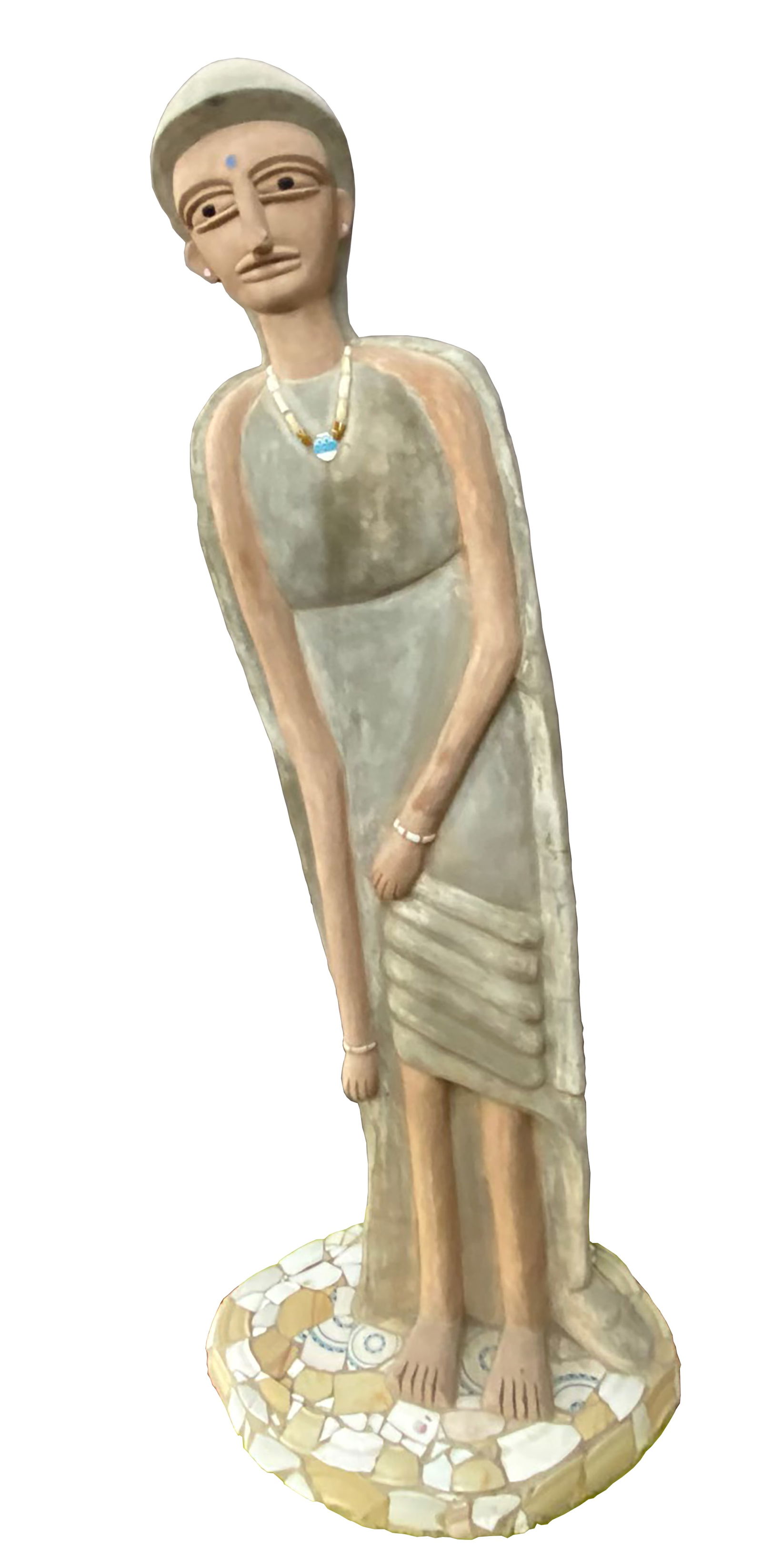 Nek Chand. Tall Female Figure. (1 of 16)