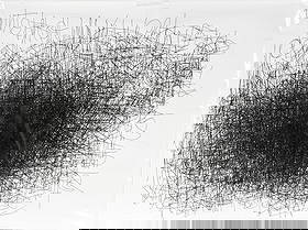 Dan Miller. Untitled Face.: Dan Miller. (b. 1961, California). Untitled Face. c. 2010. Ink on paper. Excellent condition. 30" w x 22" h. Est. $1,000-1,500. Ship: $75