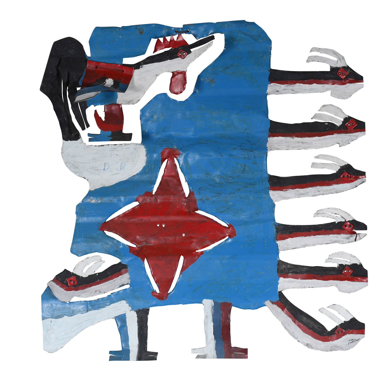 David Butler. Seven Headed Beast of Revelations. (1 of 7)