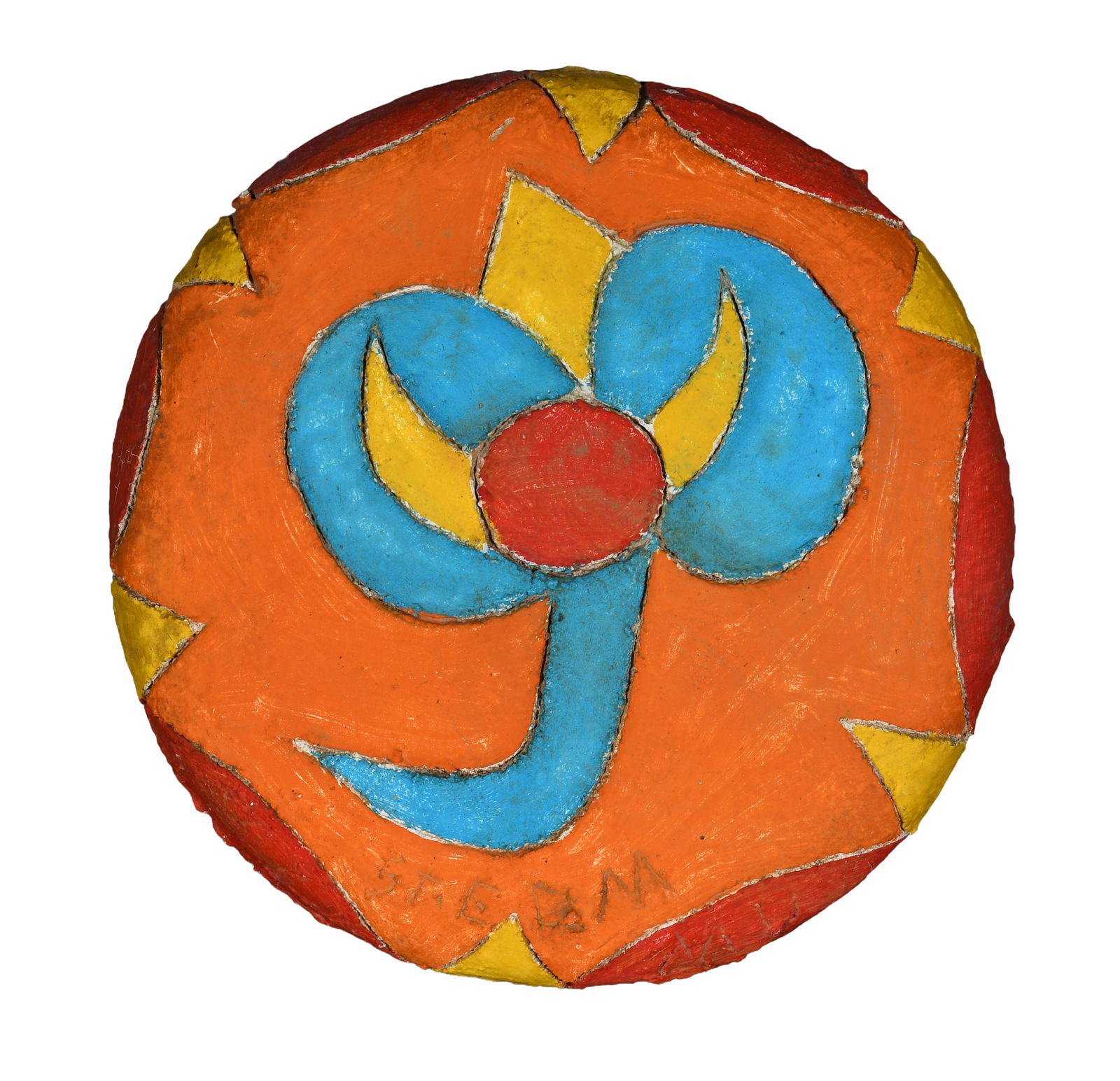 Eddie Owens Martin. (St. EOM). Abstract Design Disk. (1 of 5)