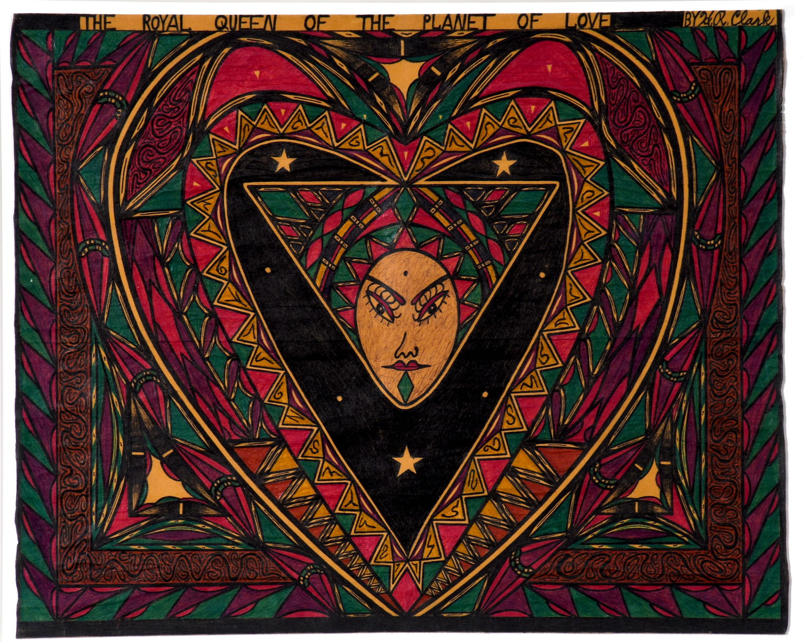 Henry Ray Clark. Royal Queen of Planet of Love. (1 of 6)