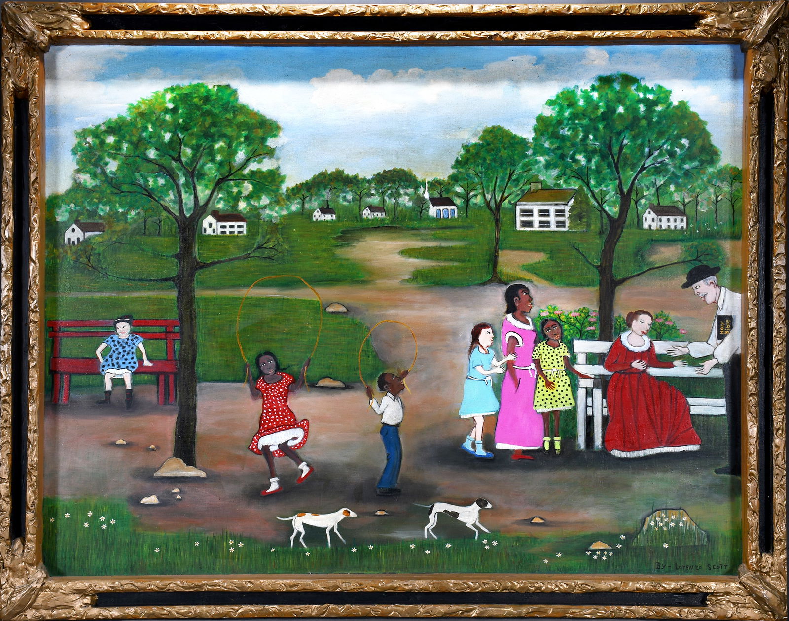 Lorenzo Scott. Skipping Rope In The Playground. (1 of 9)