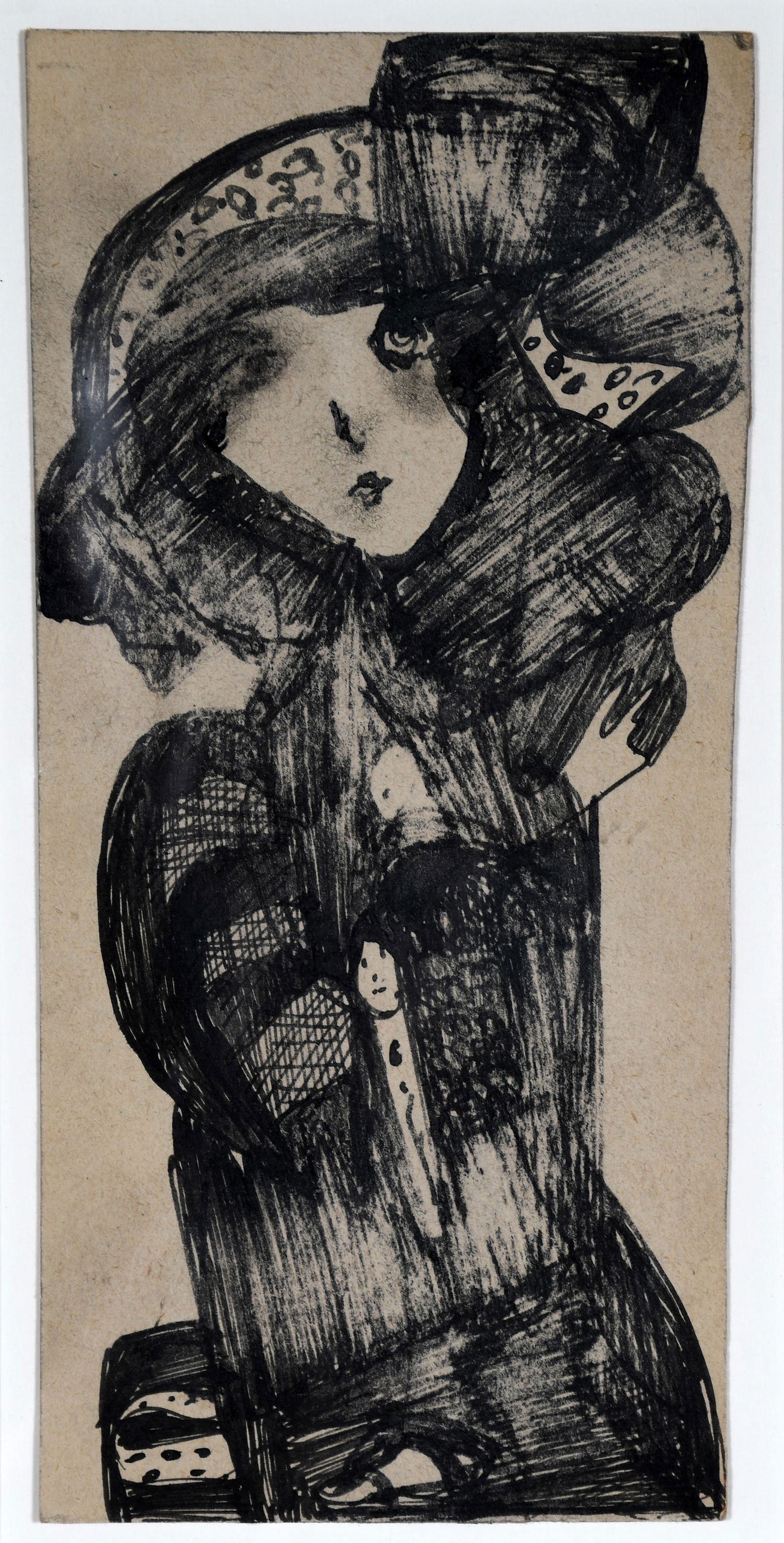 Madge Gill. Pretty Woman with Baby. (1 of 6)