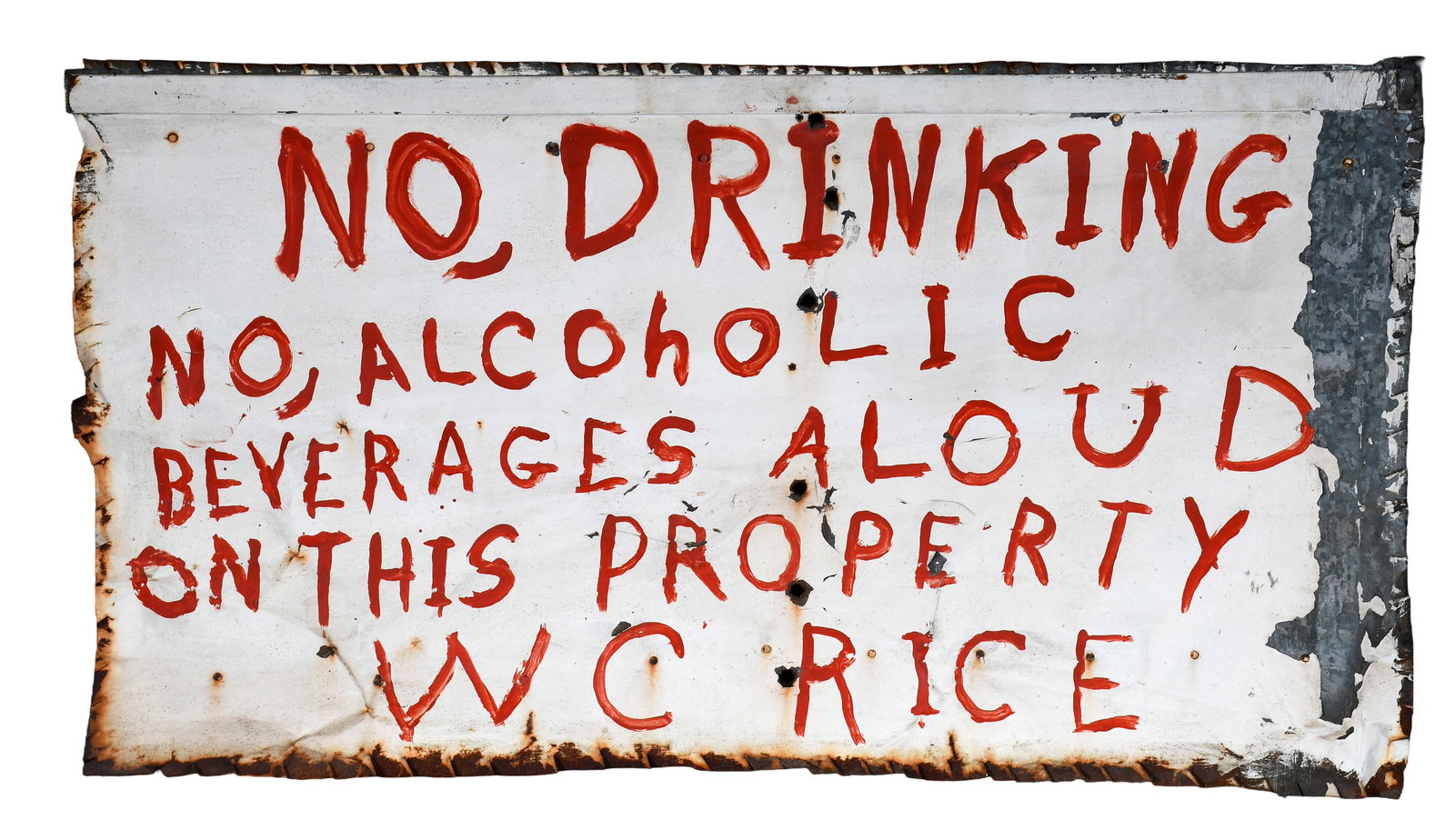 W.C. Rice. No, Drinking. (1 of 6)