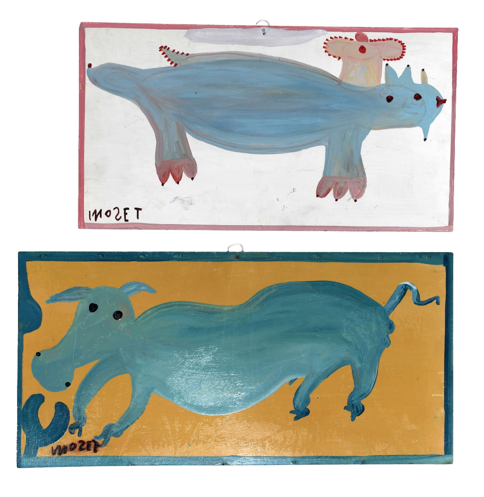 Mose Tolliver. Two Works. (1 of 4)