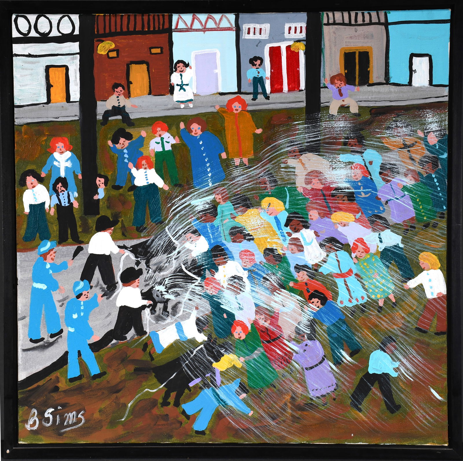 Bernice Sims. Civil Rights Protesting In Birmingham. (1 of 4)