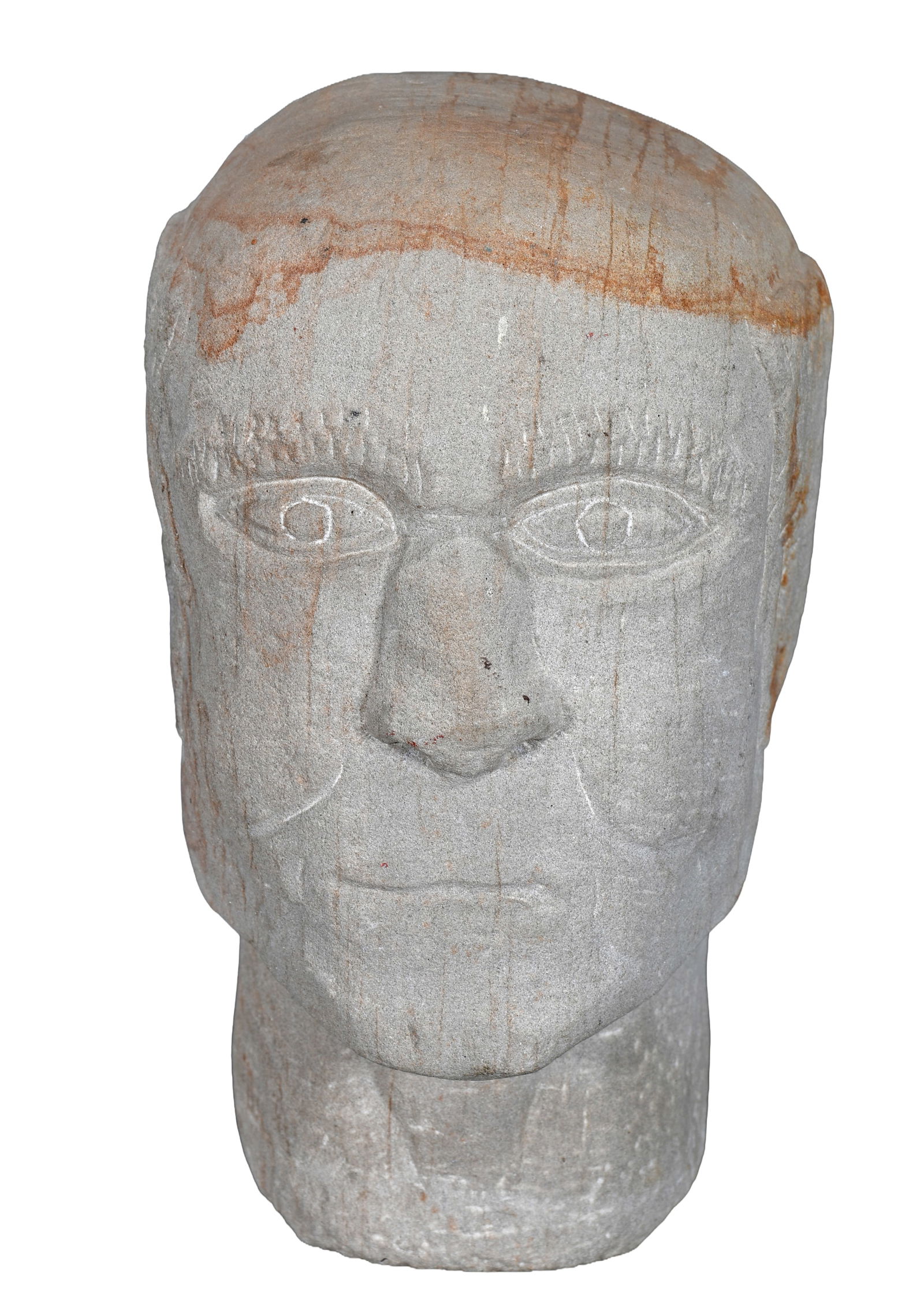 Tim Lewis. Balding Man Bust. (1 of 6)