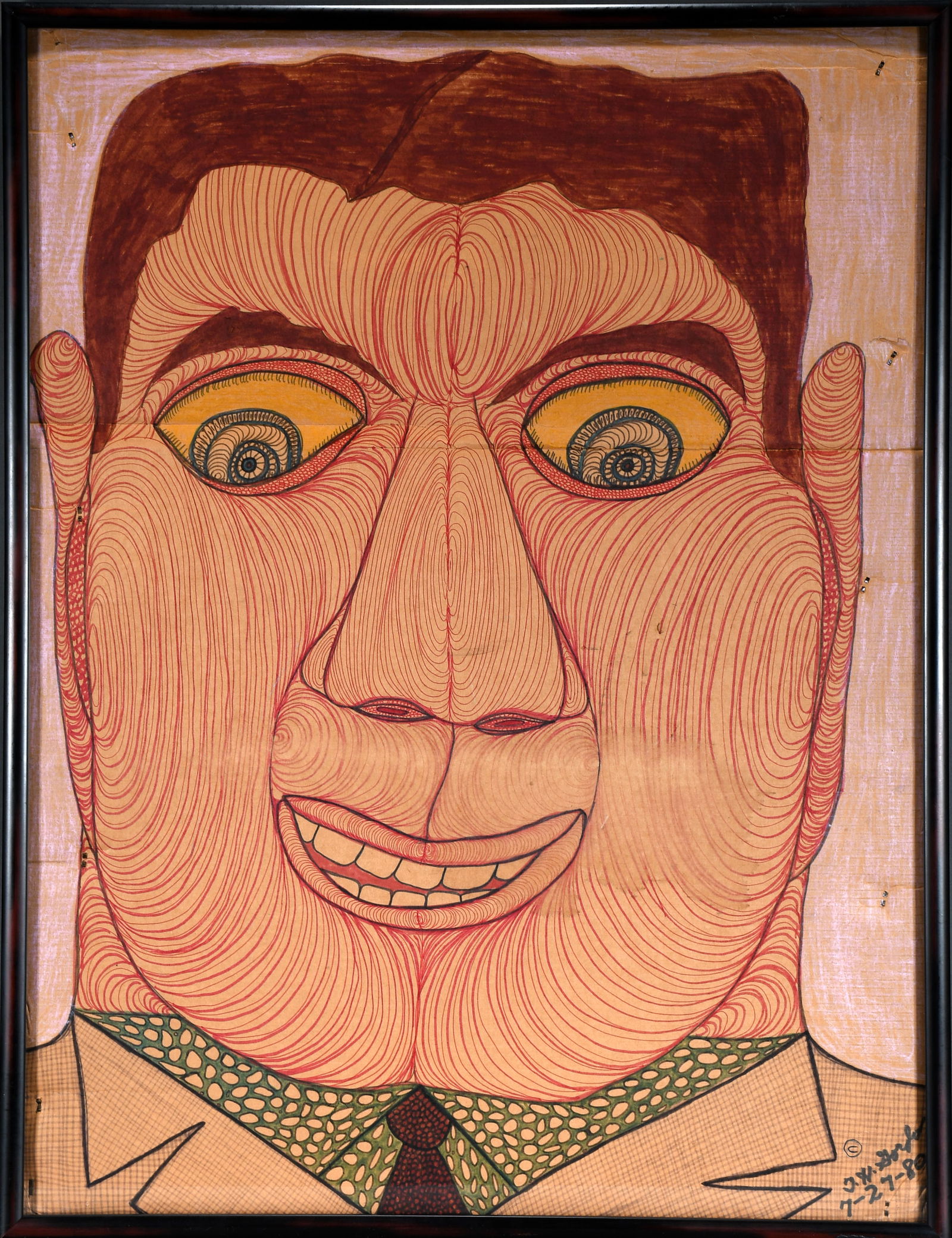 Ted Gordon. Extra Large Portrait. (1 of 5)