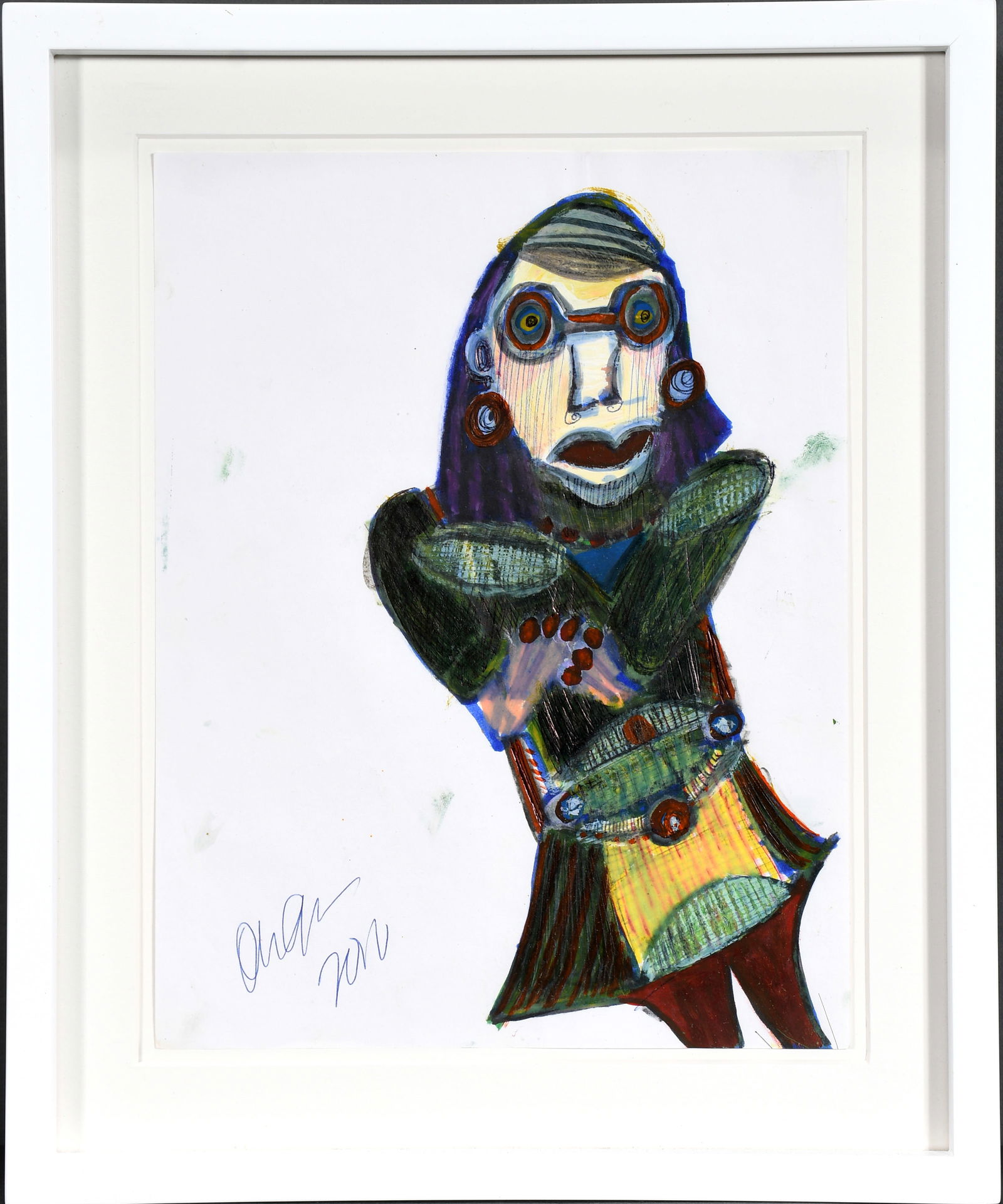 Anne Grgich. Lady with Purse. (1 of 3)