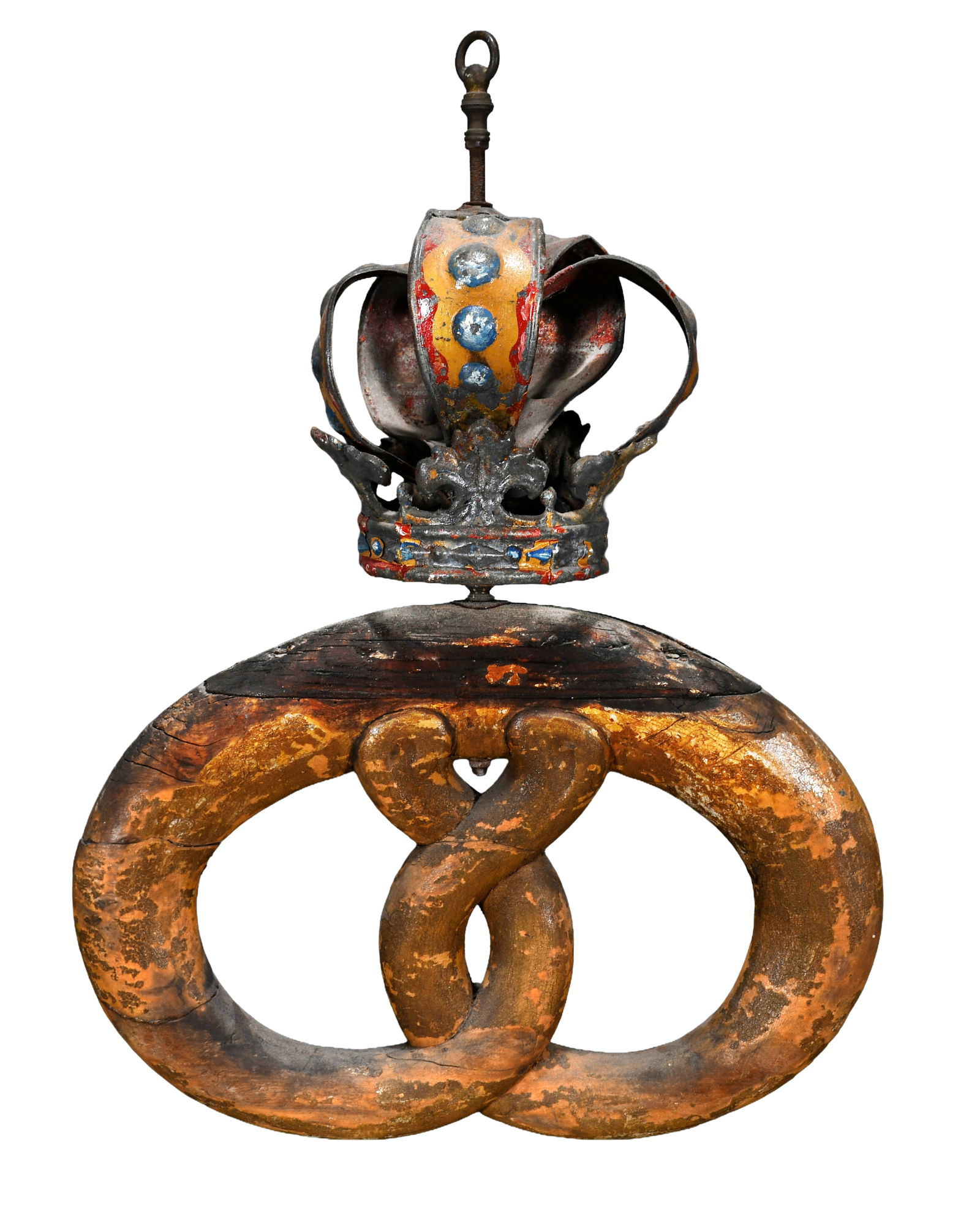 Early European Pretzel Trade Sign. (1 of 11)