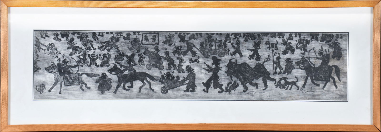 Marriet McGreath (attrib).  Parade. (1 of 11)