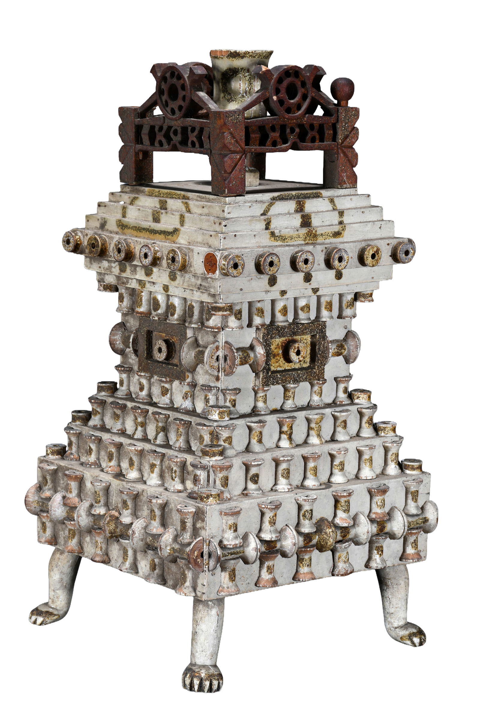 E.F. Becker. Religious Spool Tower. (1 of 14)