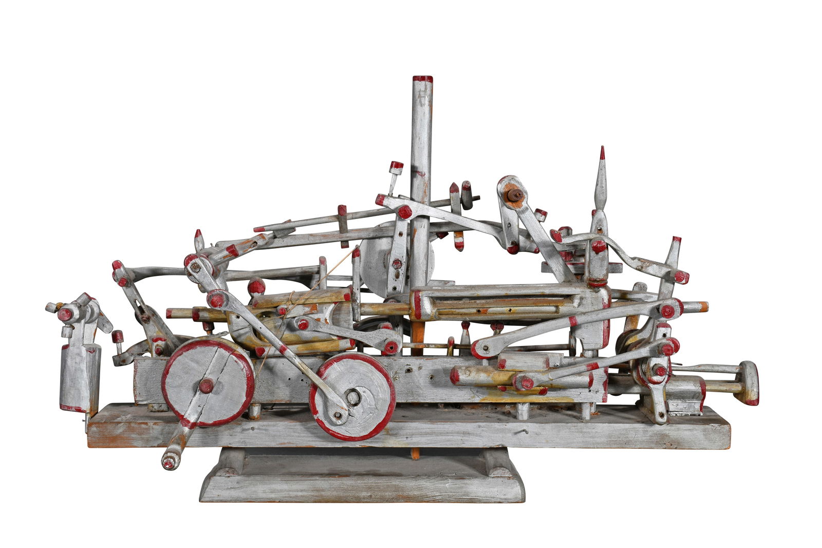 Complicated Hand-Carved Machine. (1 of 12)