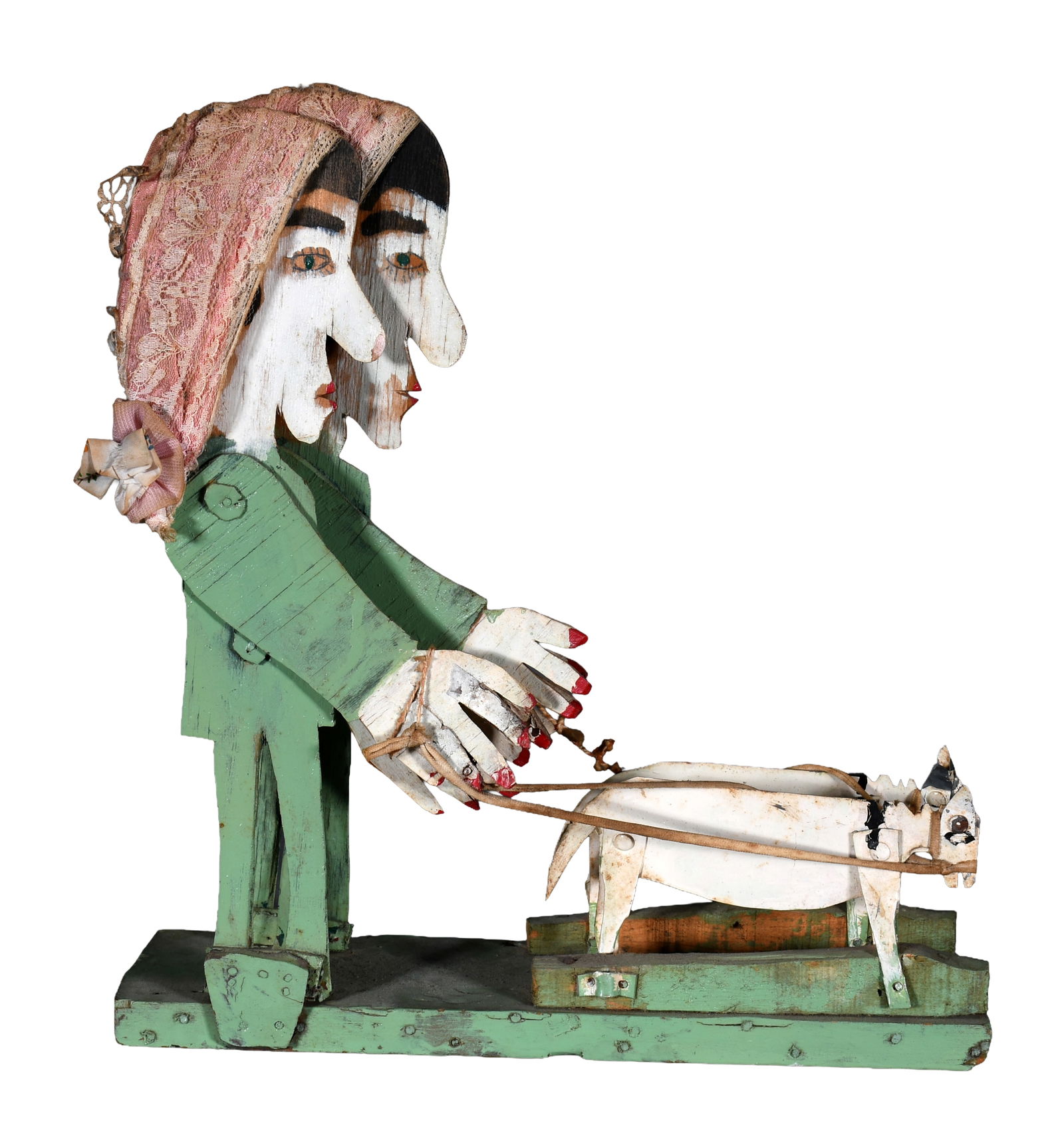 Twin Women Walking Their Dogs. (1 of 5)