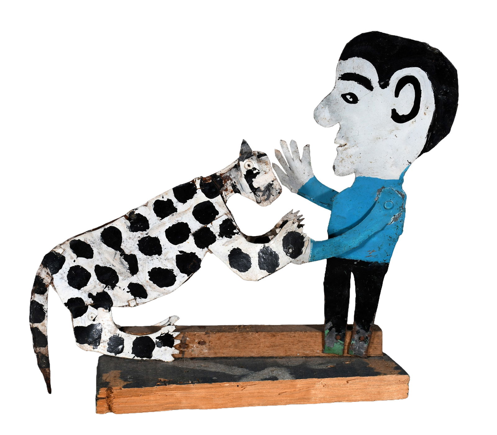 Leopard Attack. (1 of 5)