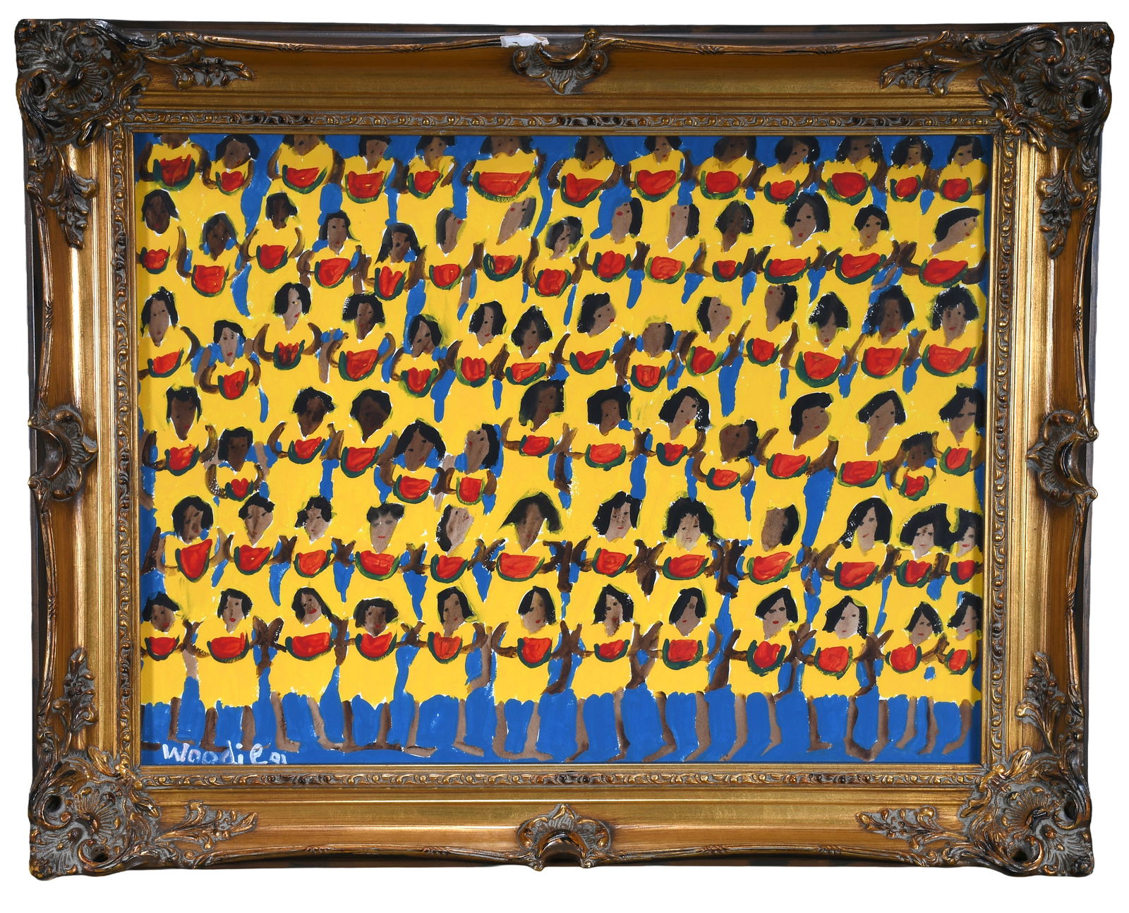 Woodie Long. Eating Watermelon. (1 of 6)