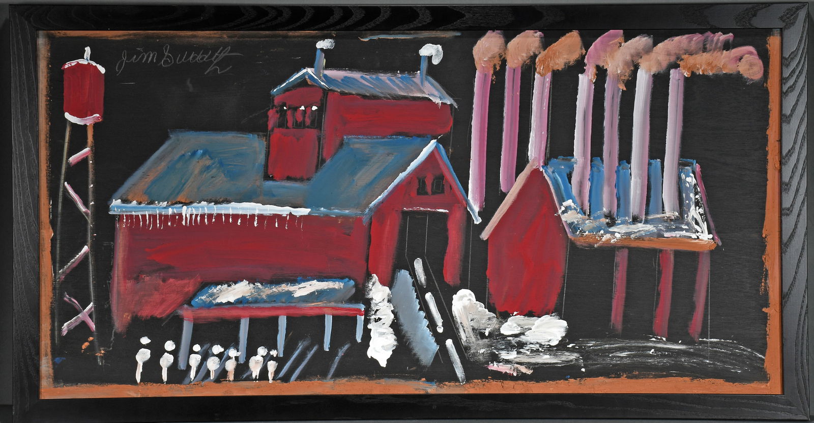 Jimmy Lee Sudduth. Factory. (1 of 4)