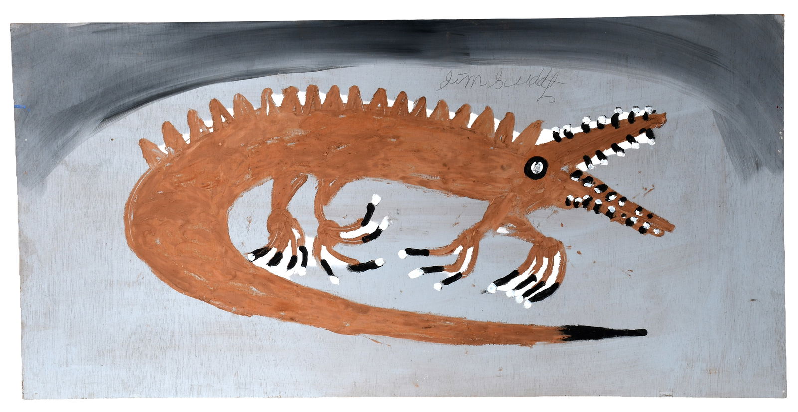 Jimmy Lee Sudduth. Alligator. (1 of 6)