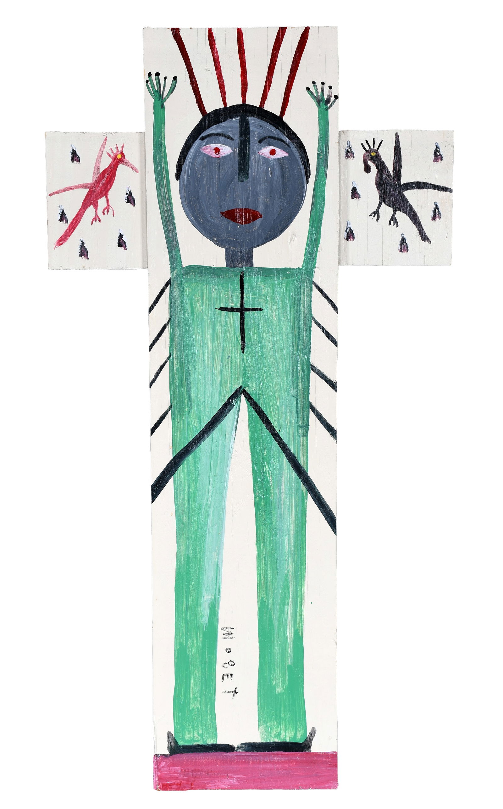 Mose Tolliver. Jesus On the Cross. (1 of 4)