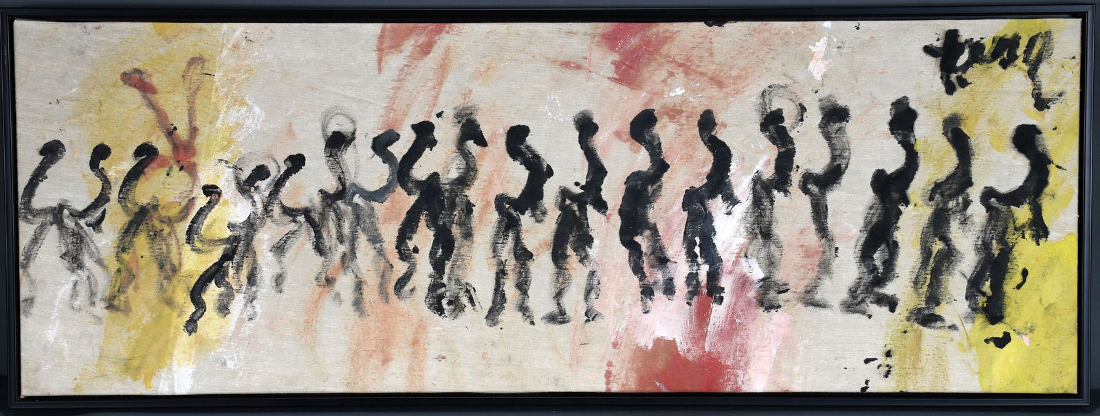 Purvis Young. Dancing Line. (1 of 3)