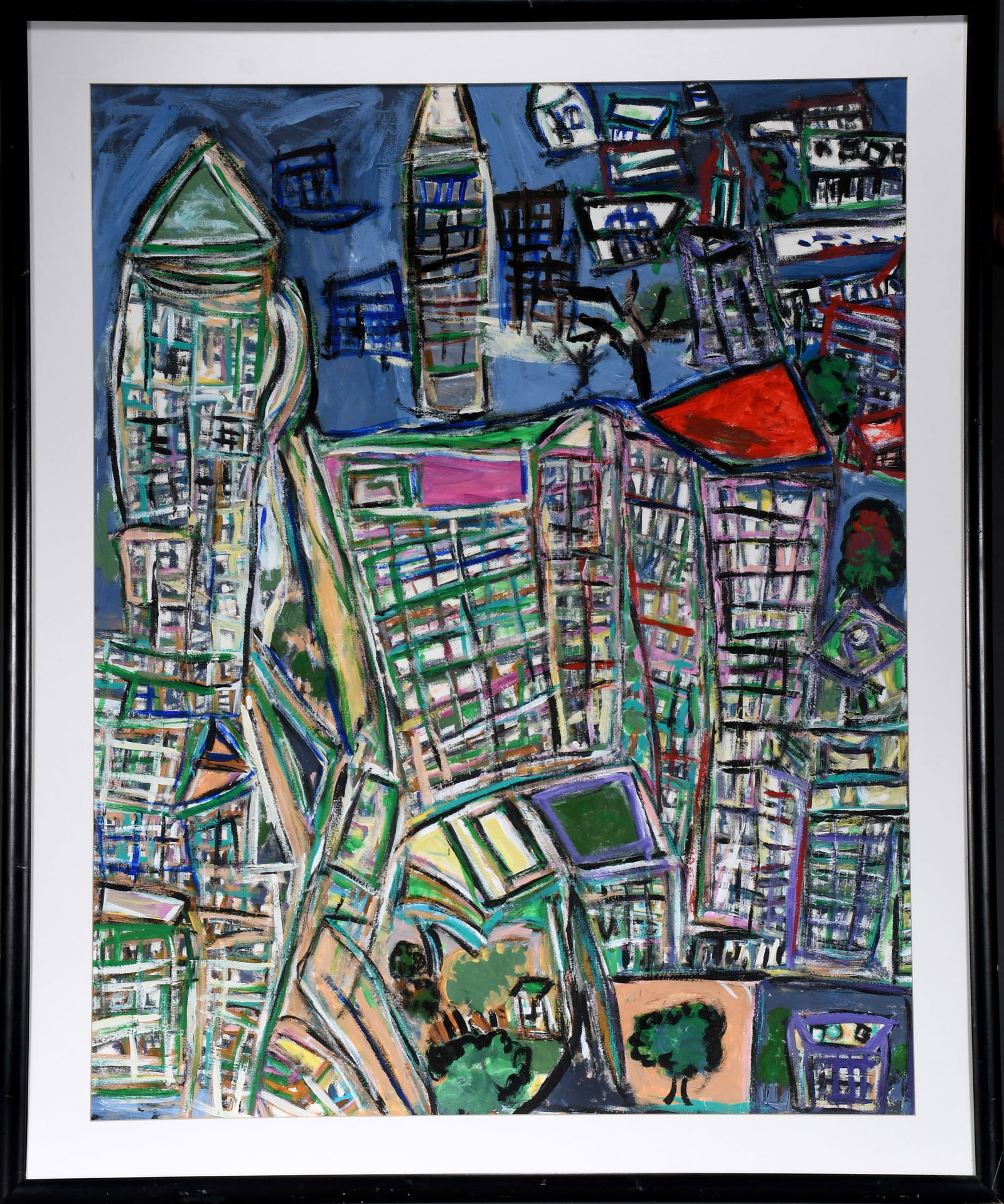 Reginald Mitchell. Highrise Buildings. (1 of 4)