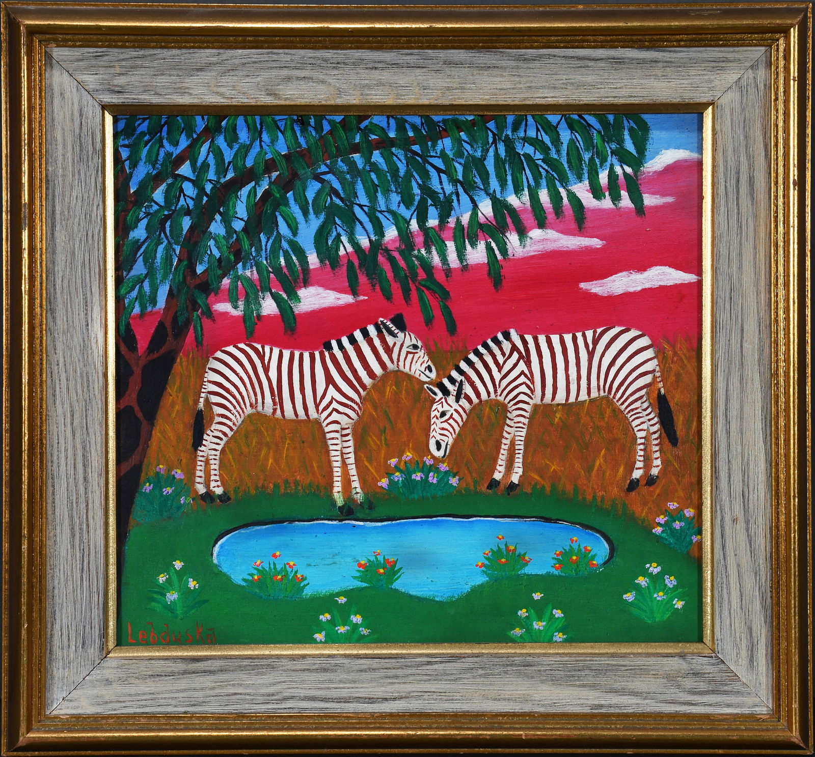 Lawrence Lebduska. Zebras. (1 of 4)