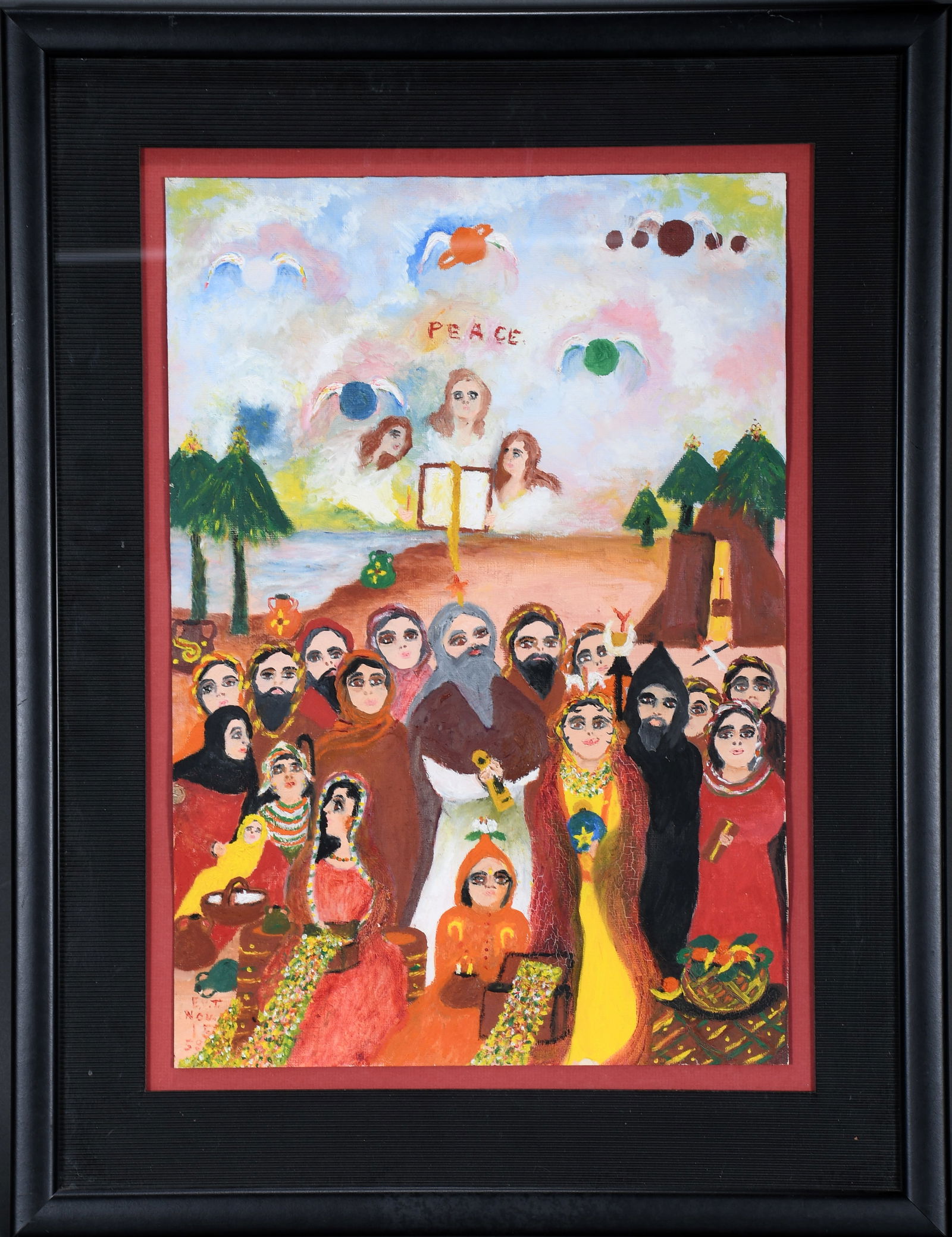 Edith Valentine Tenbrink (EVT). Peace. (1 of 4)