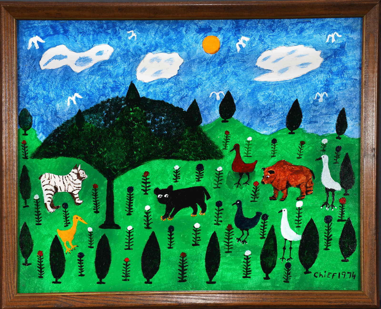 Chief Wiley. Bobcat. (1 of 7)