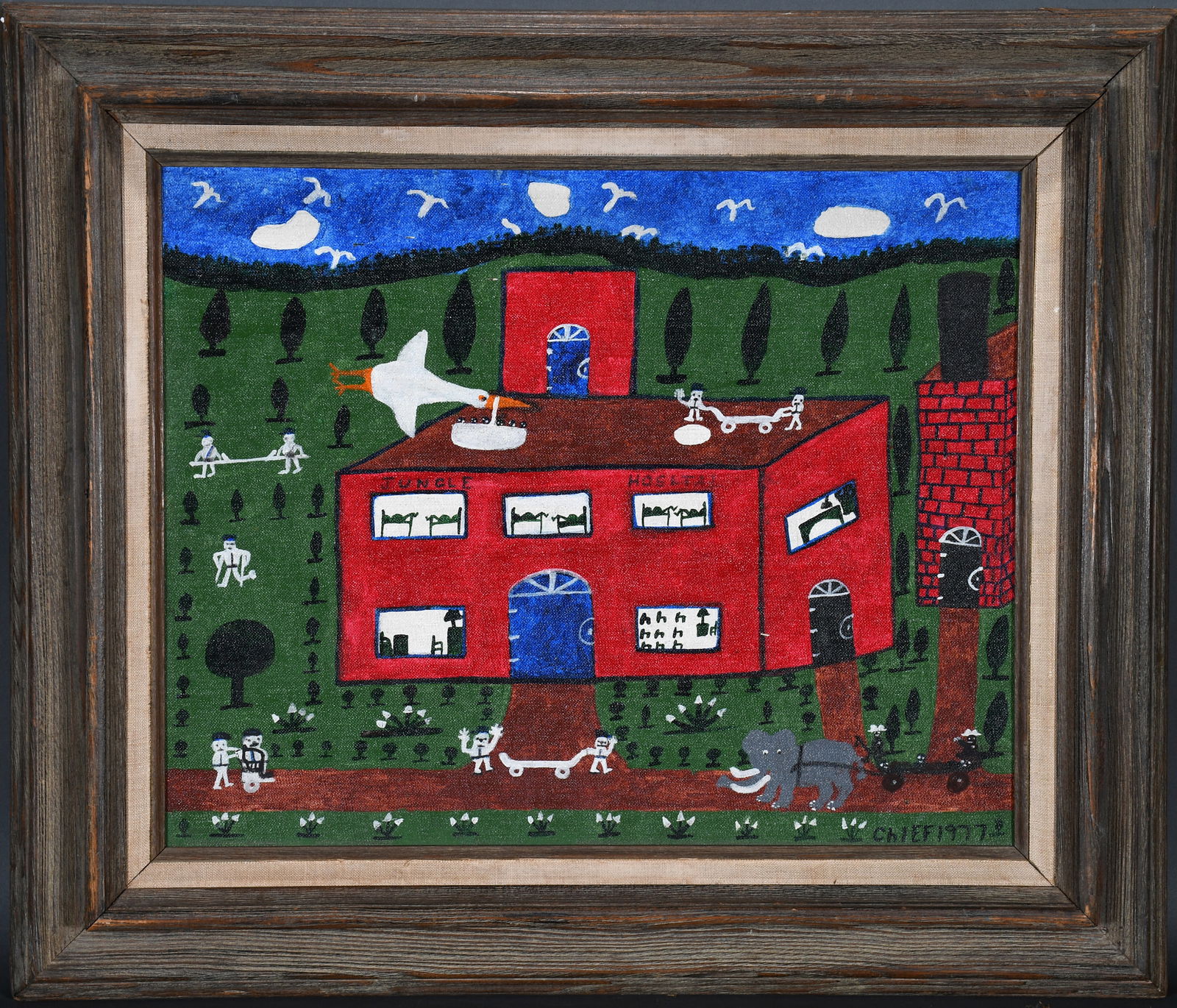 Chief Wiley. Jungel Hospital (sic). (1 of 7)