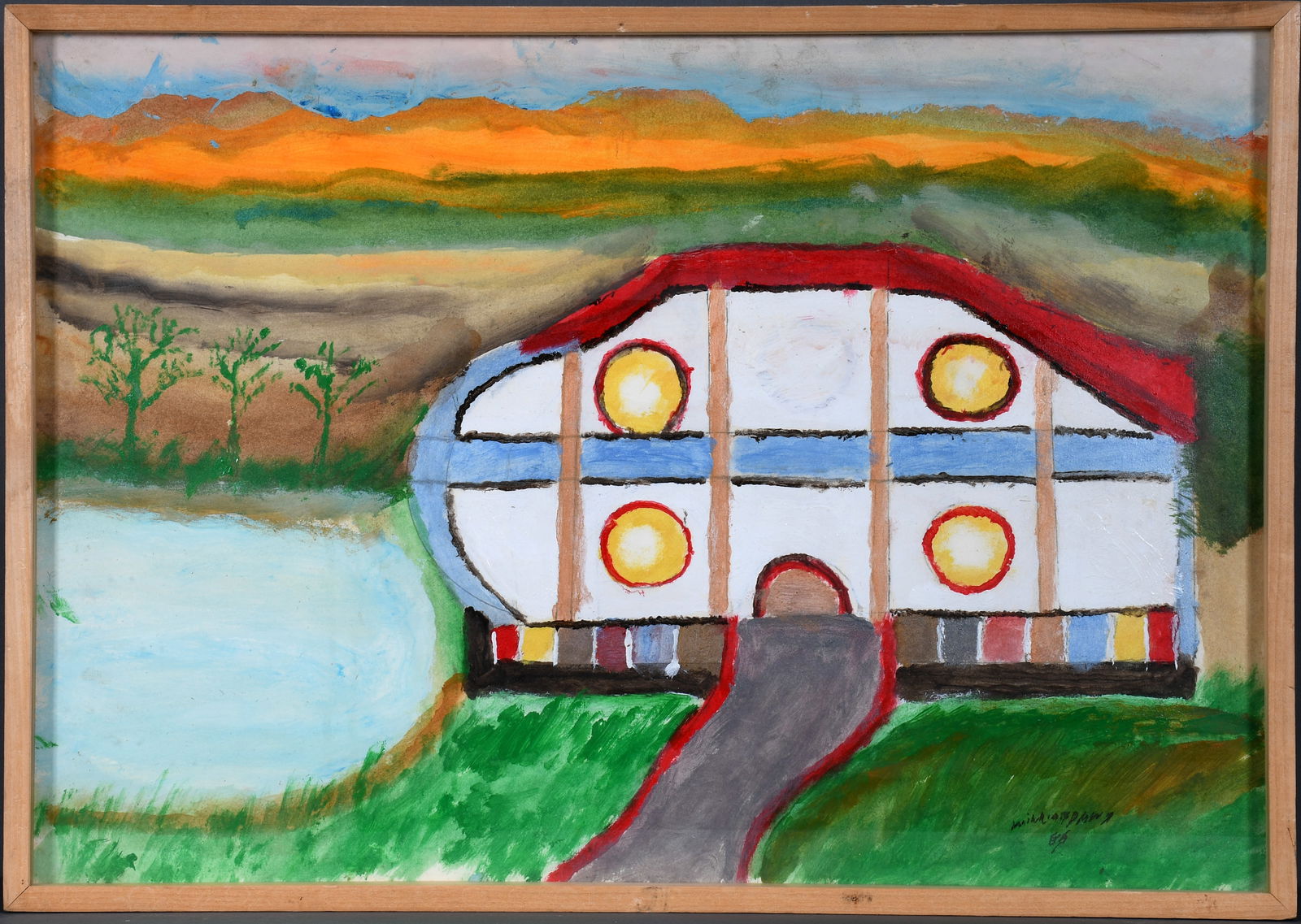 William Dawson. House with Round Windows. (1 of 5)