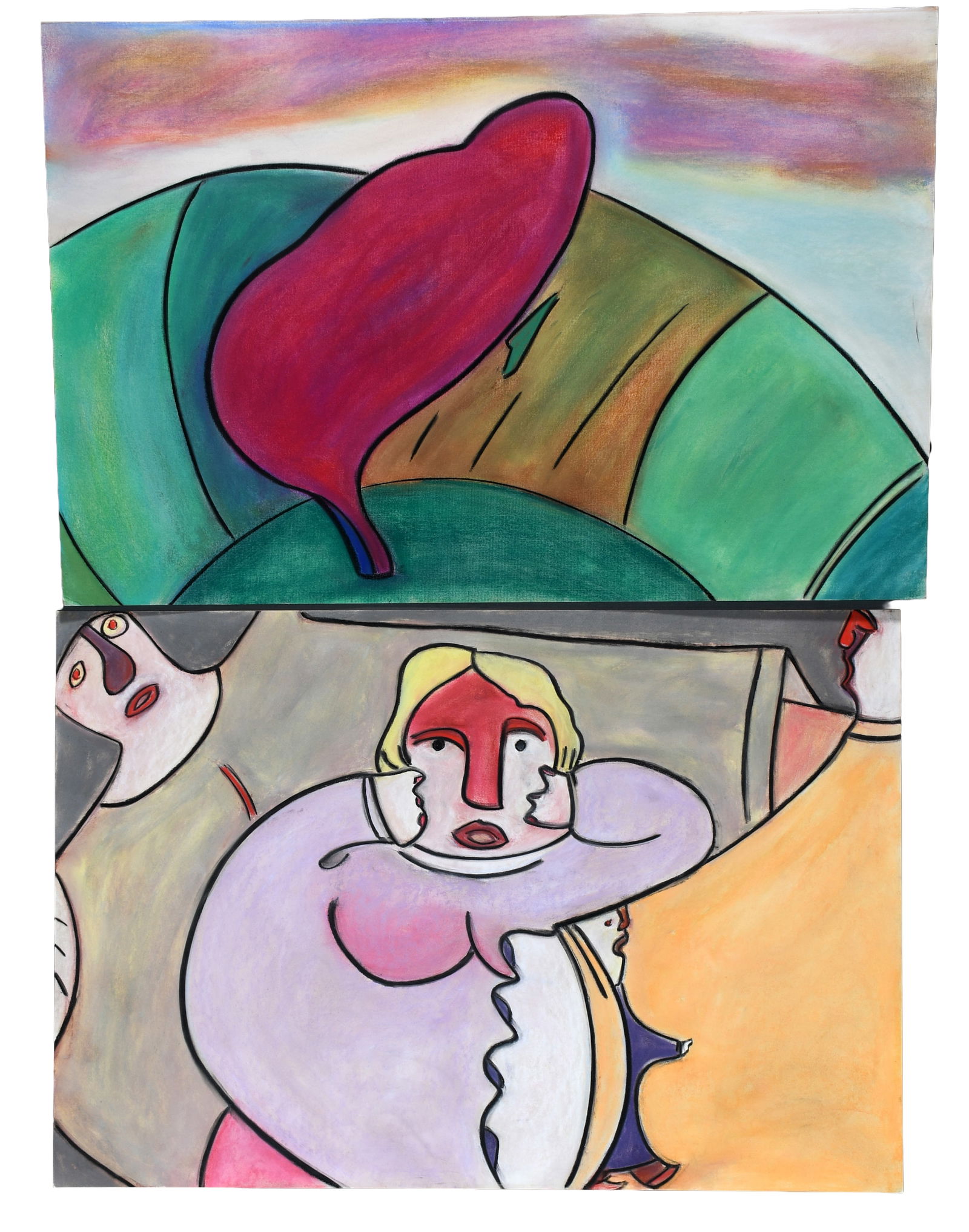 Albert Louden. Pair of Works. (1 of 4)