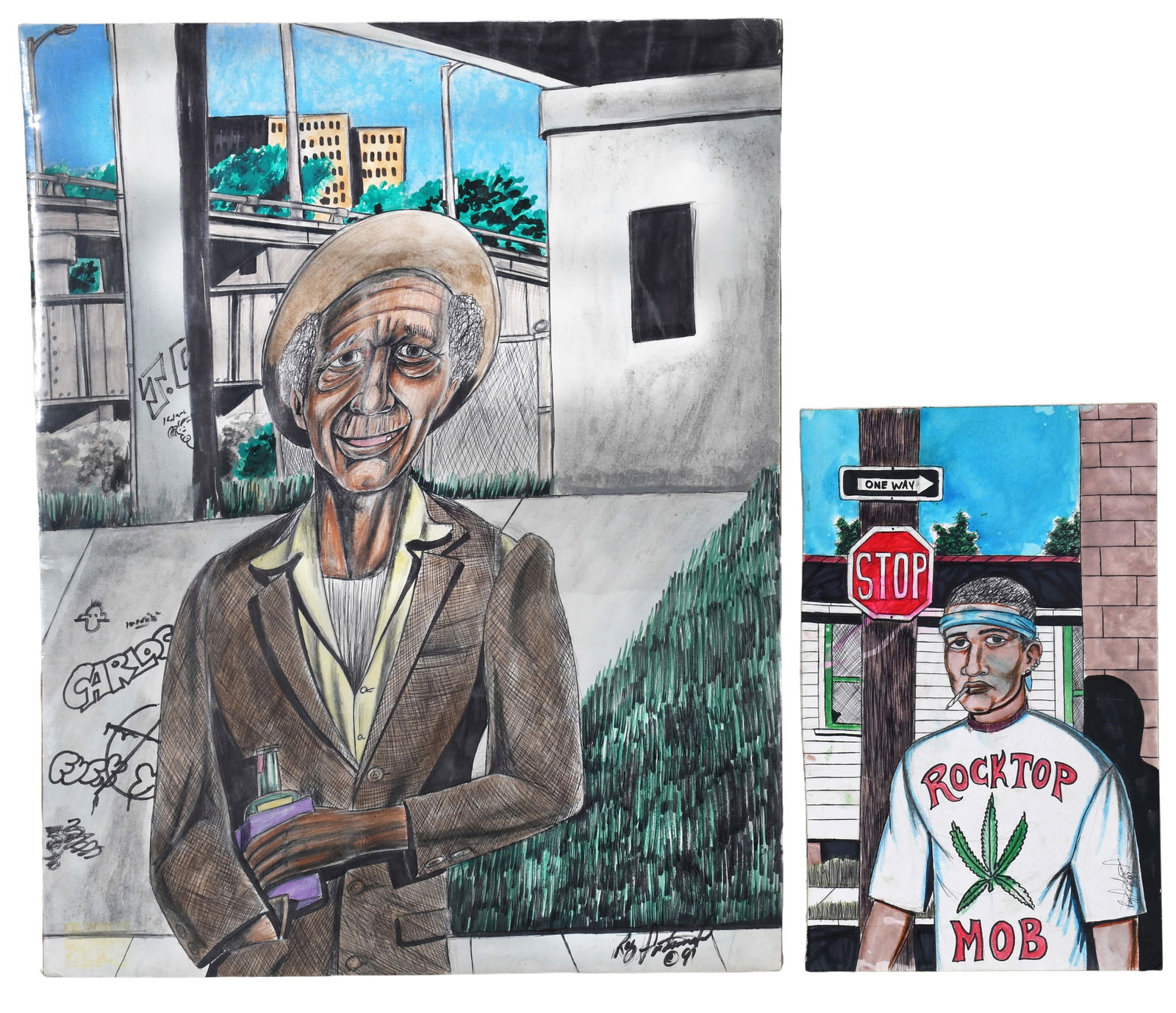 Roy Ferdinand. Wino and Rocktop Top Pair. (1 of 5)