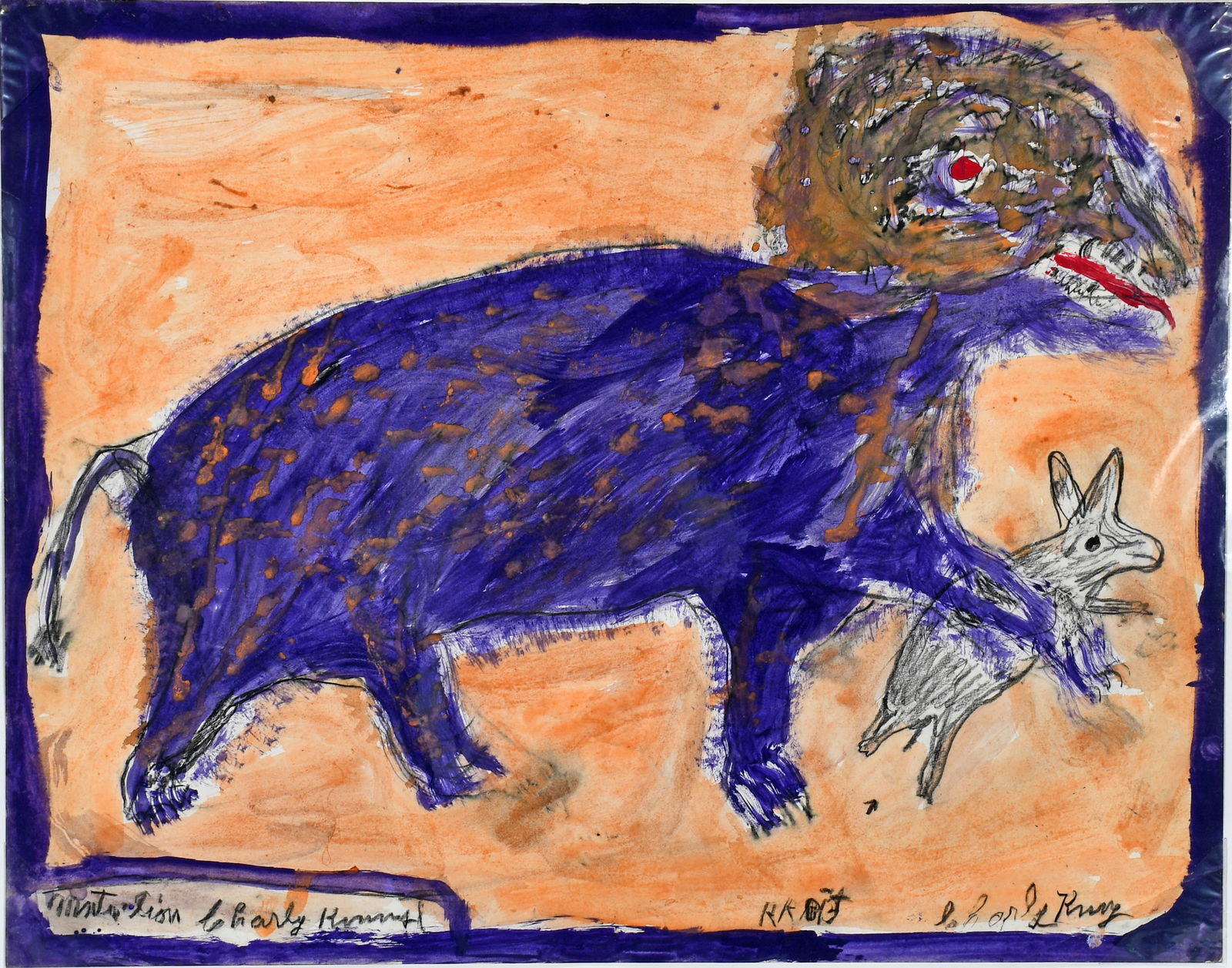 Charley Kinney. Mnton Lion (sic). (1 of 4)