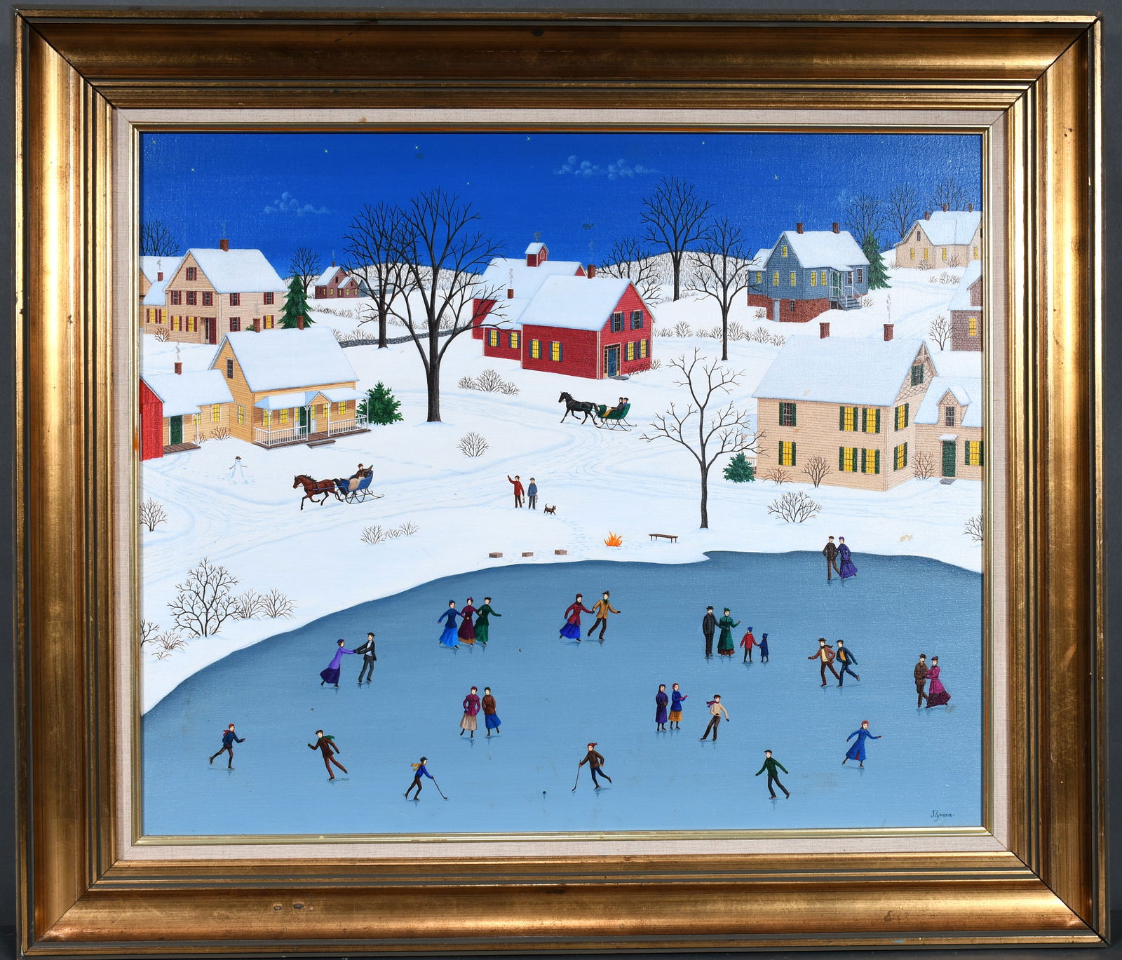 Susan Slyman. A Winter's Evening. (1 of 11)